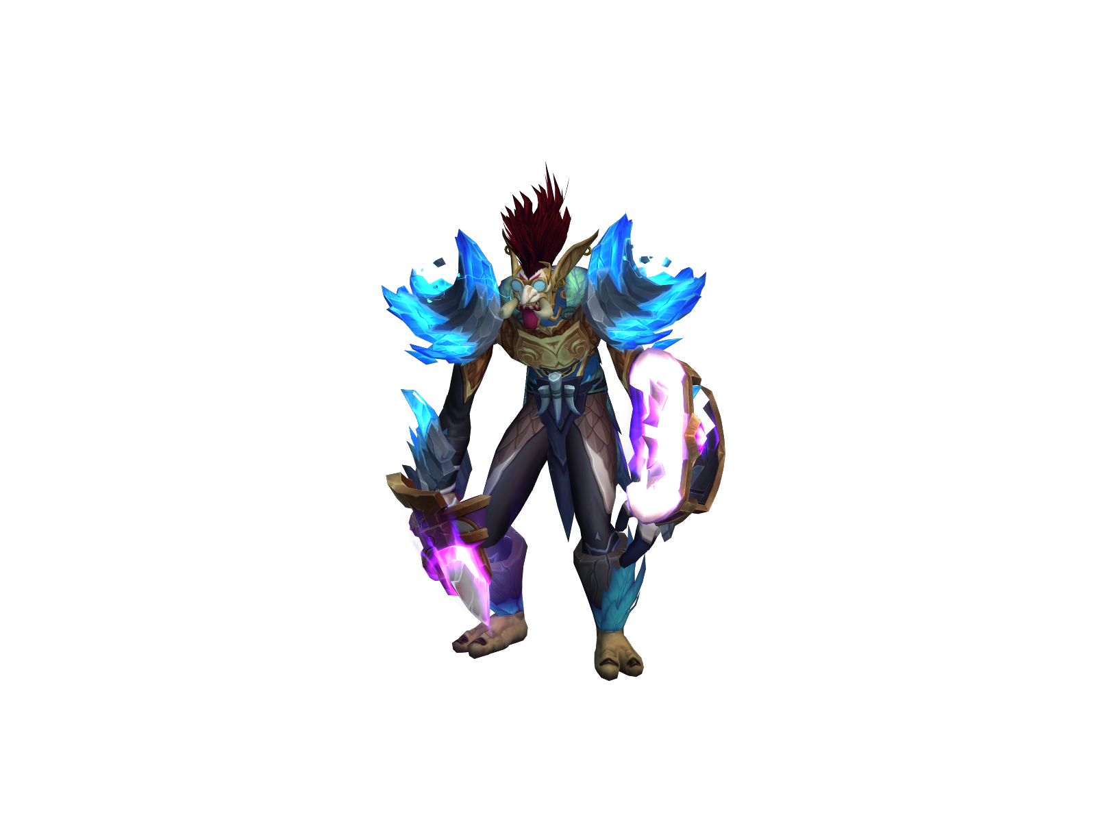 Azulle 3D character render