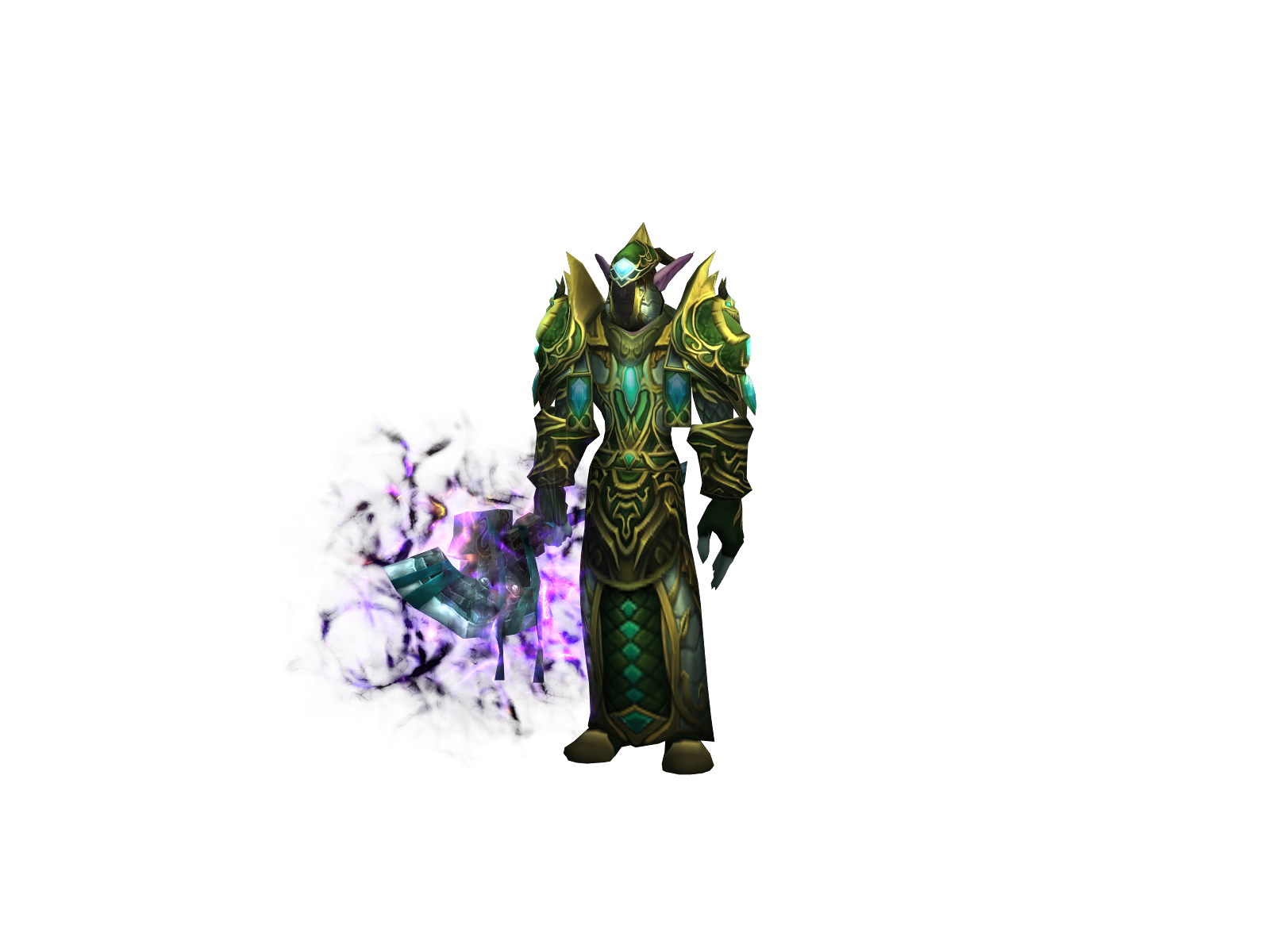 Praized 3D character render