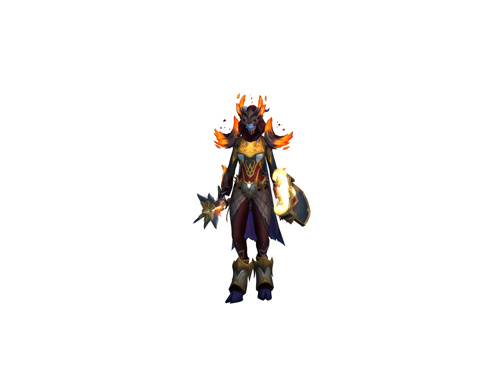 Cheami 3D character render