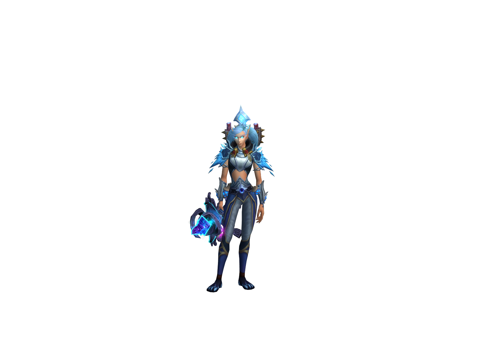 Arctix 3D character render
