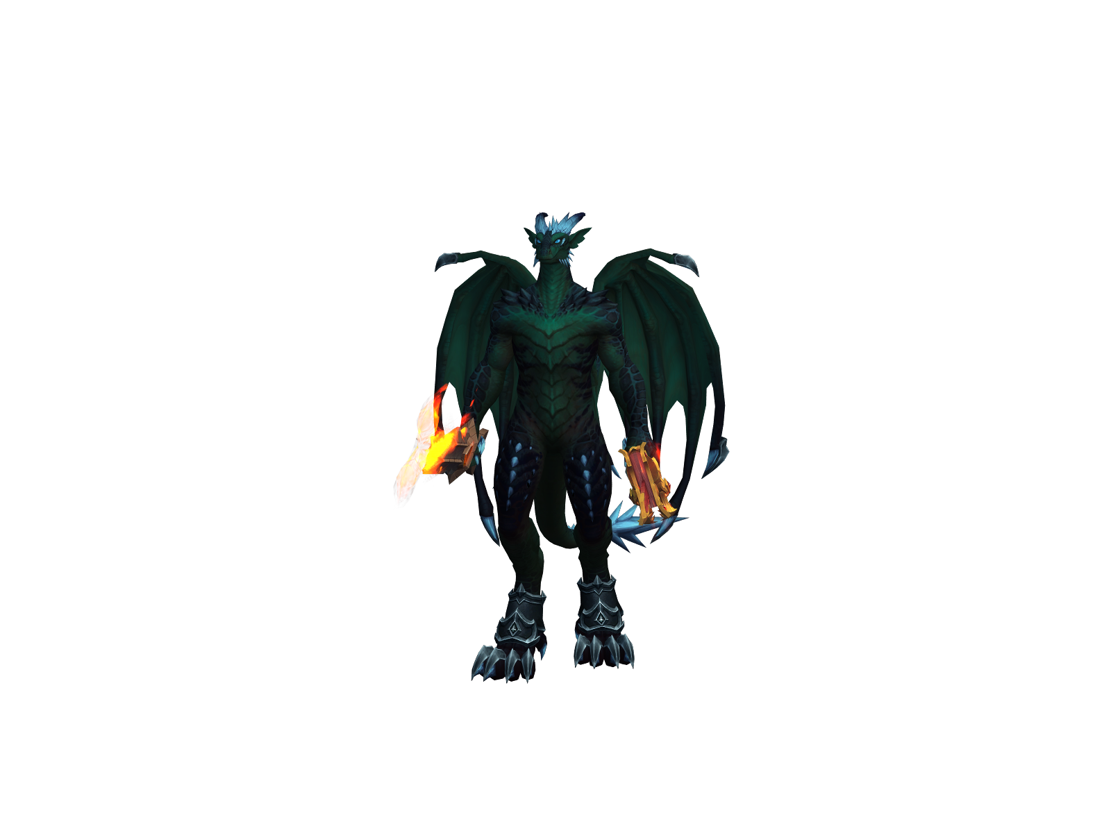 Ashker 3D character render
