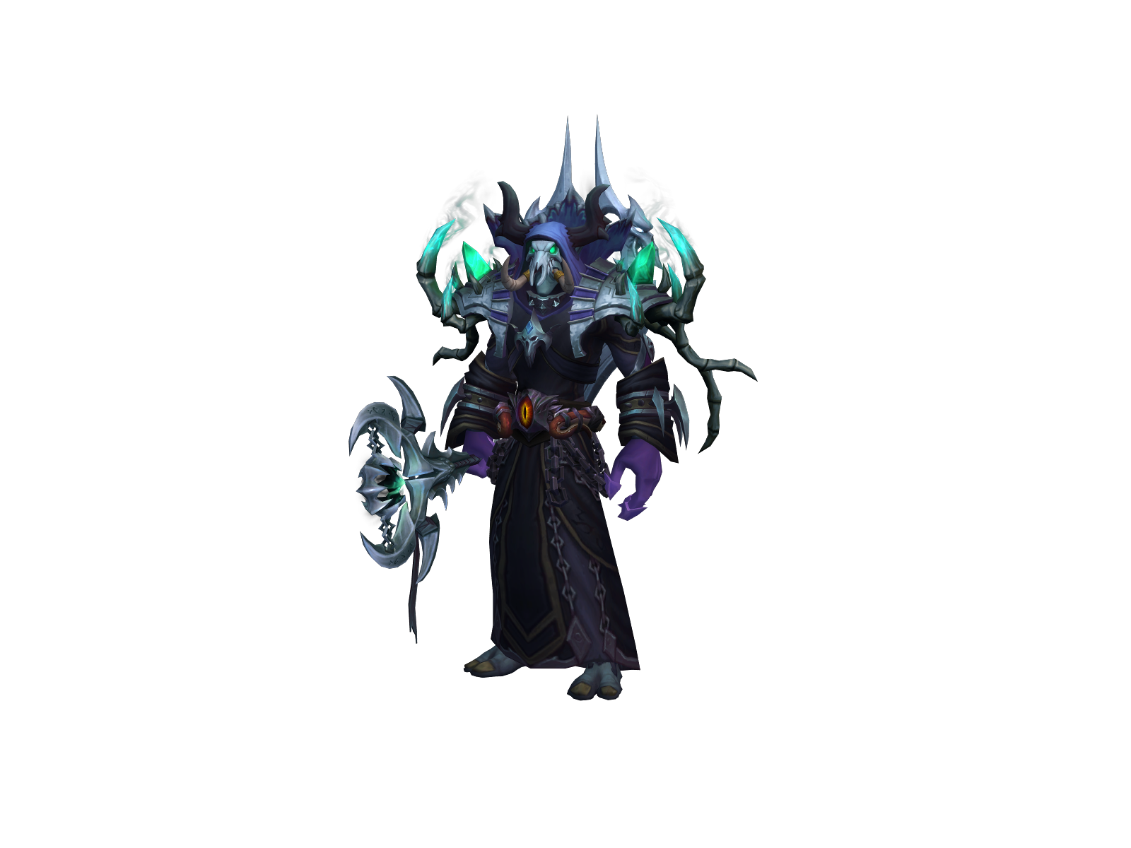 Nictofobia 3D character render