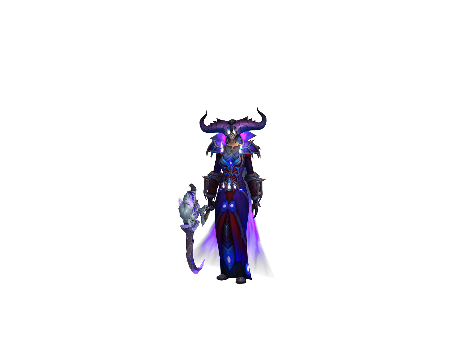 Adremelech 3D character render