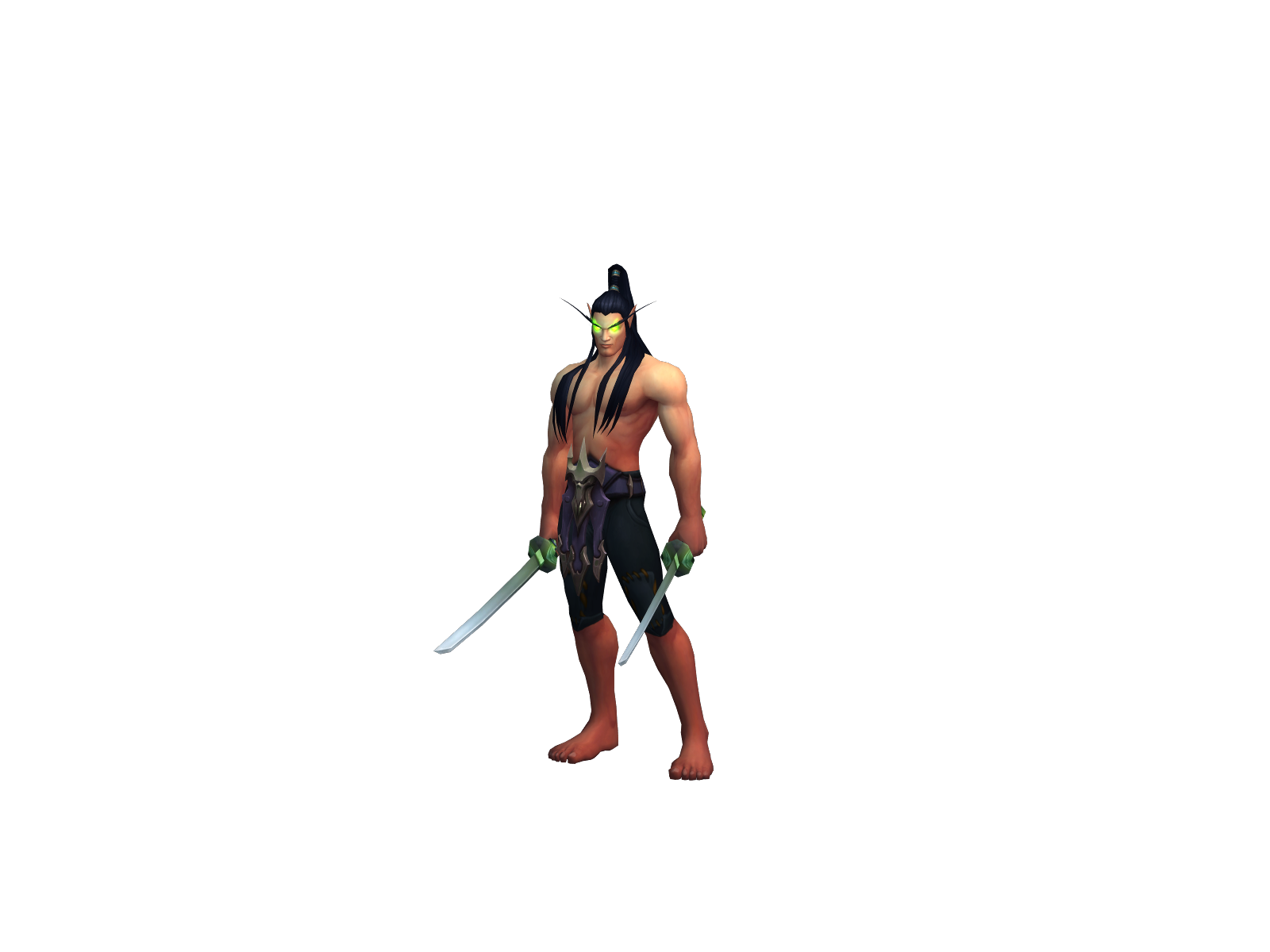Vakodemon 3D character render