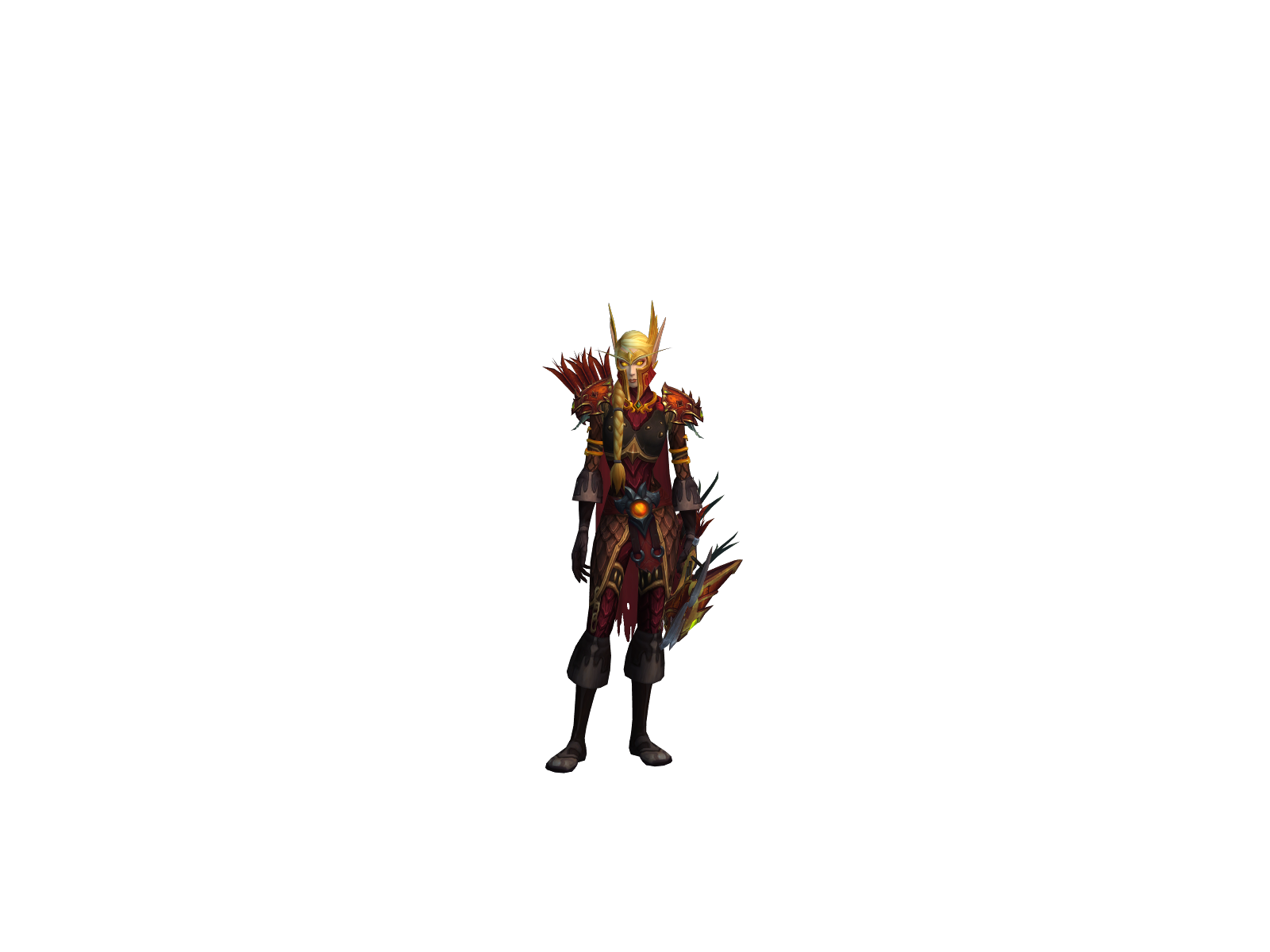 Valfey 3D character render