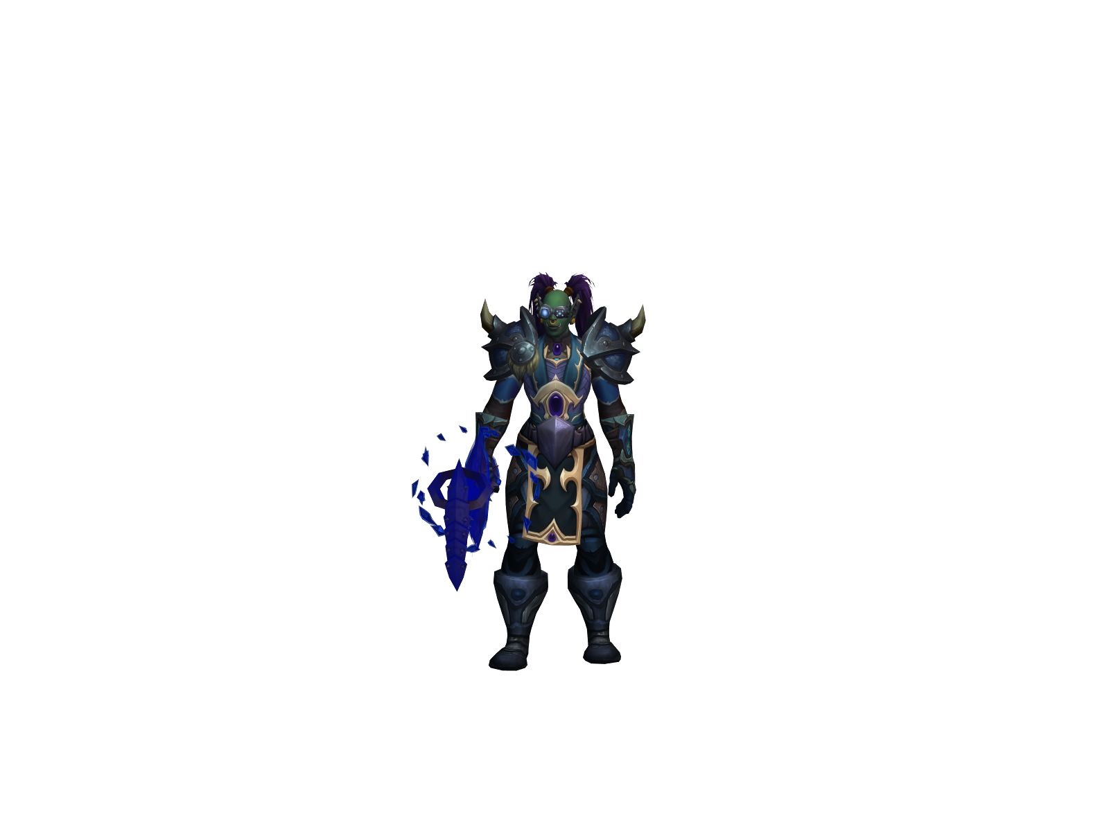 Worbad 3D character render