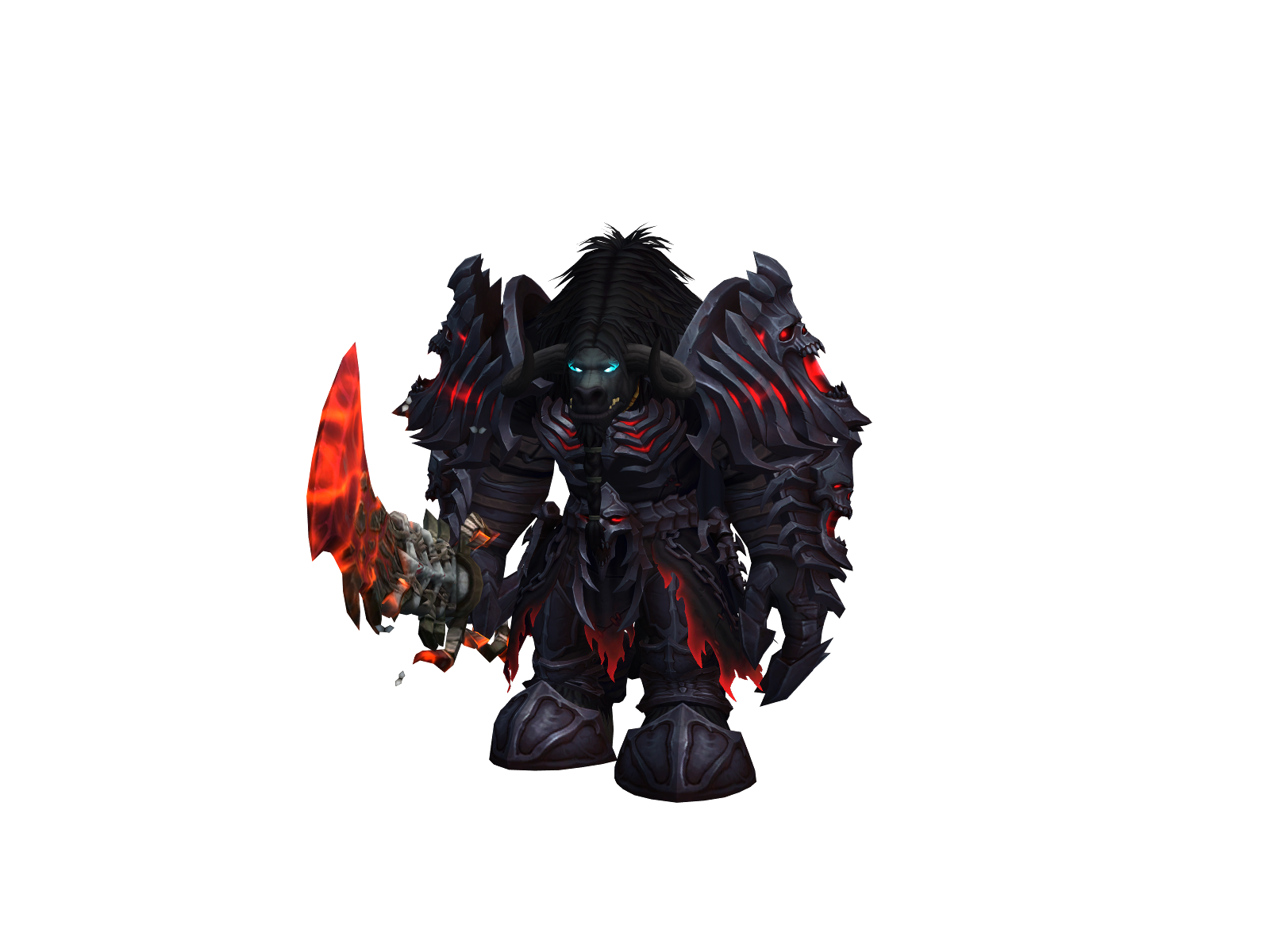 Blâckberry 3D character render
