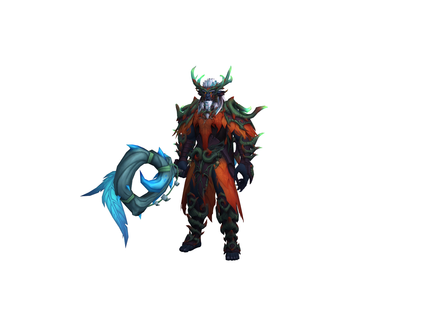 Ecfelion 3D character render