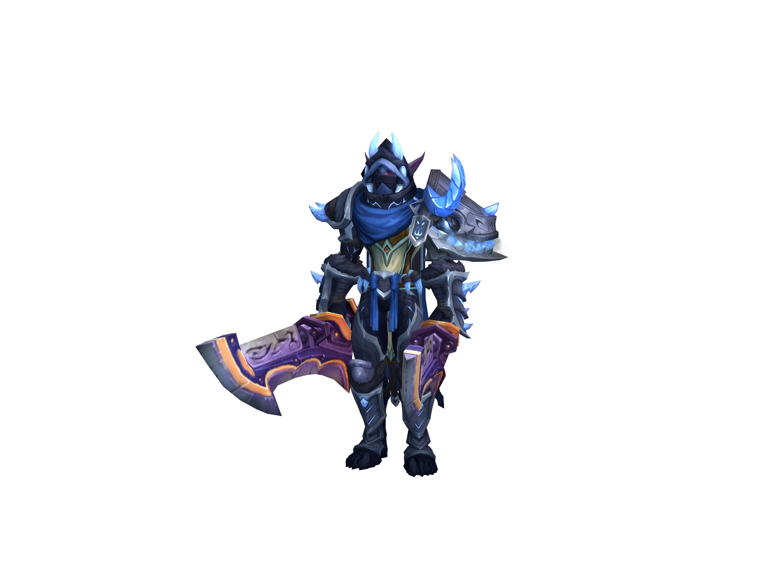 Skylin 3D character render