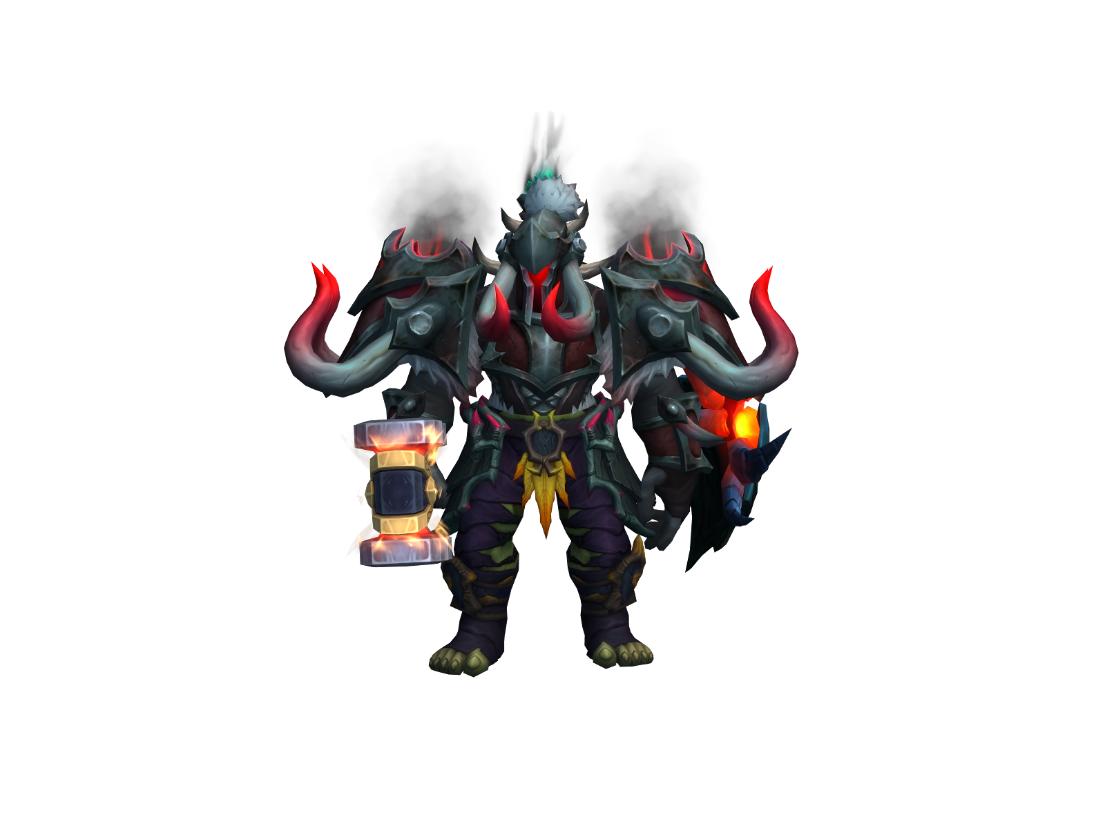 Crazyaxes 3D character render