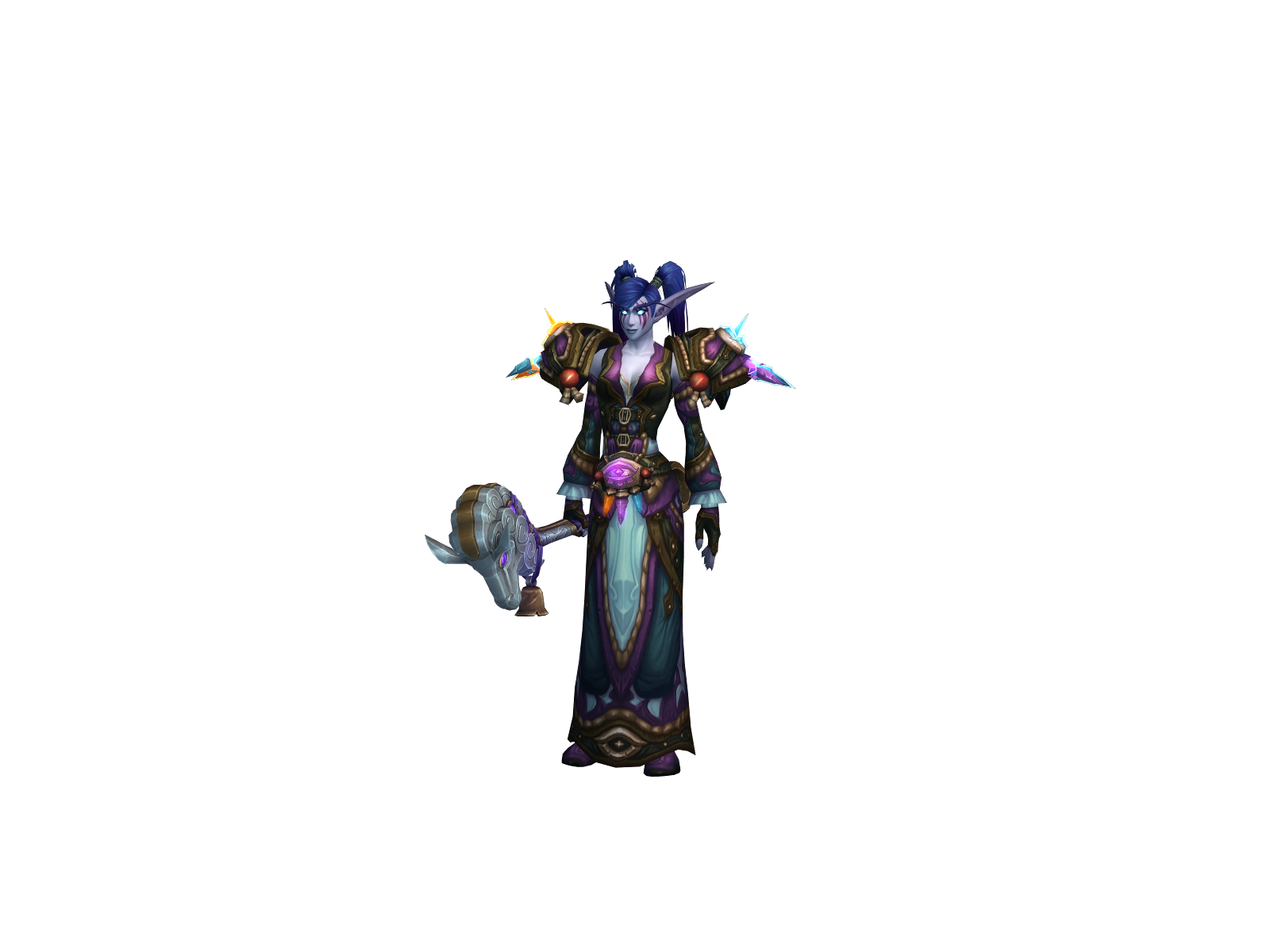 Belbe 3D character render