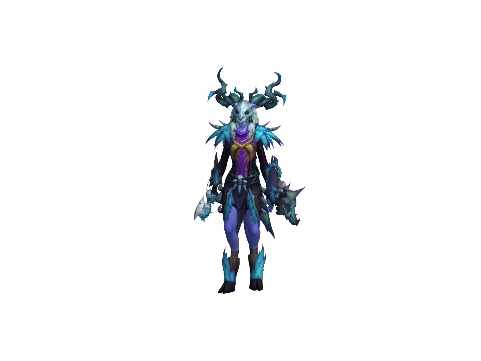 Natály 3D character render