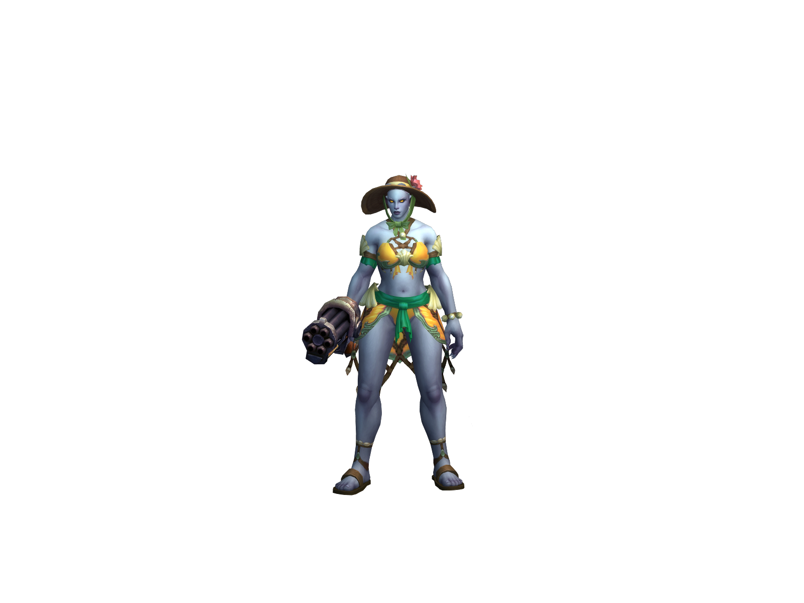Plaindoll 3D character render