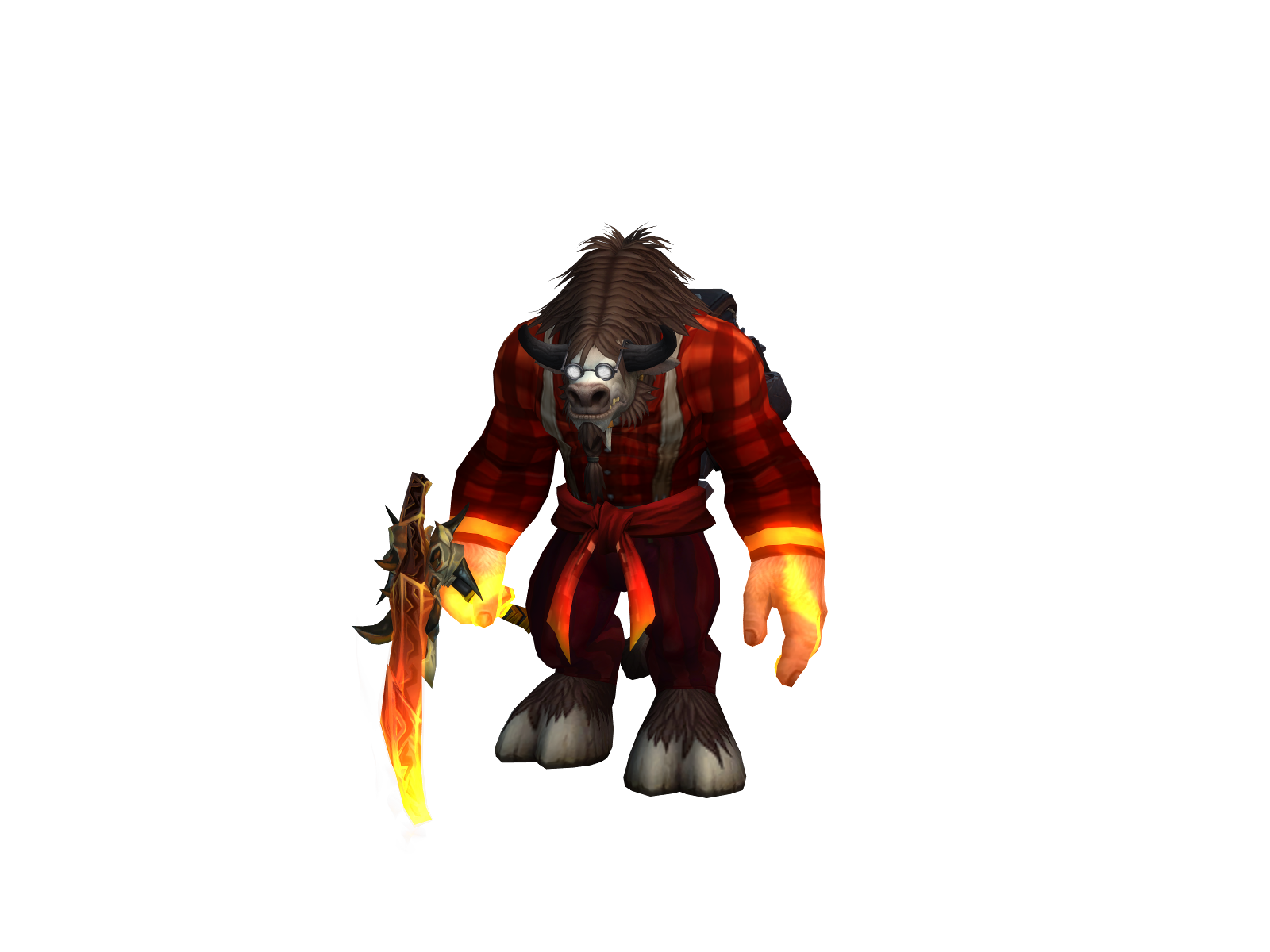 Burz 3D character render