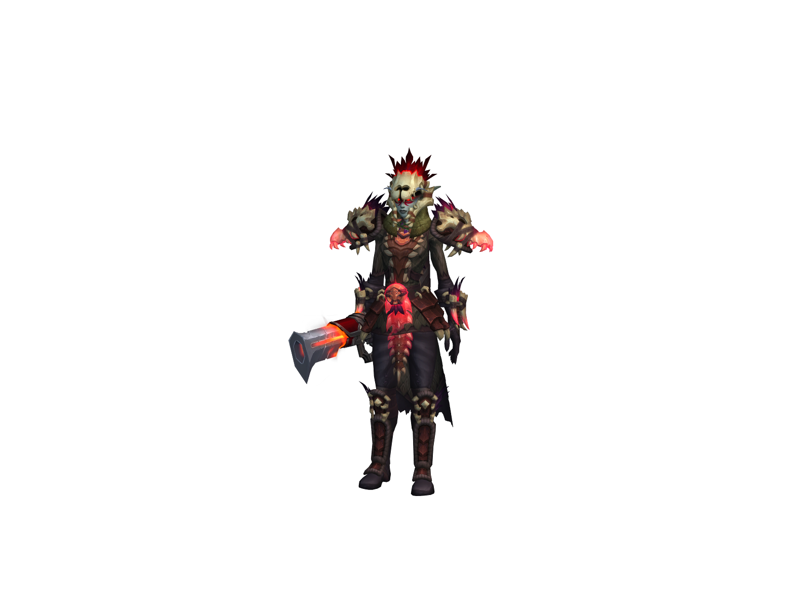Tangreed 3D character render