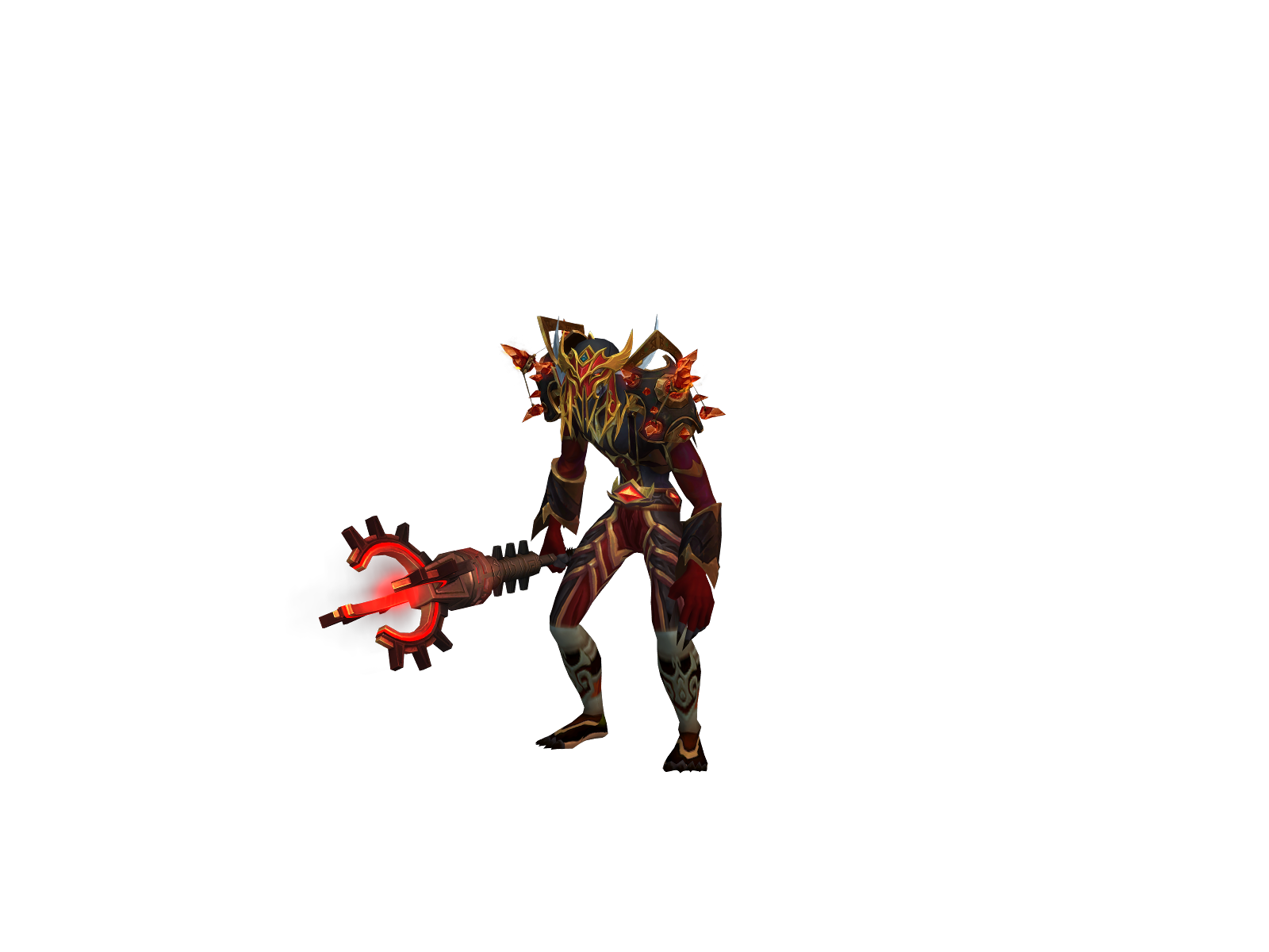 Chuymuerto 3D character render