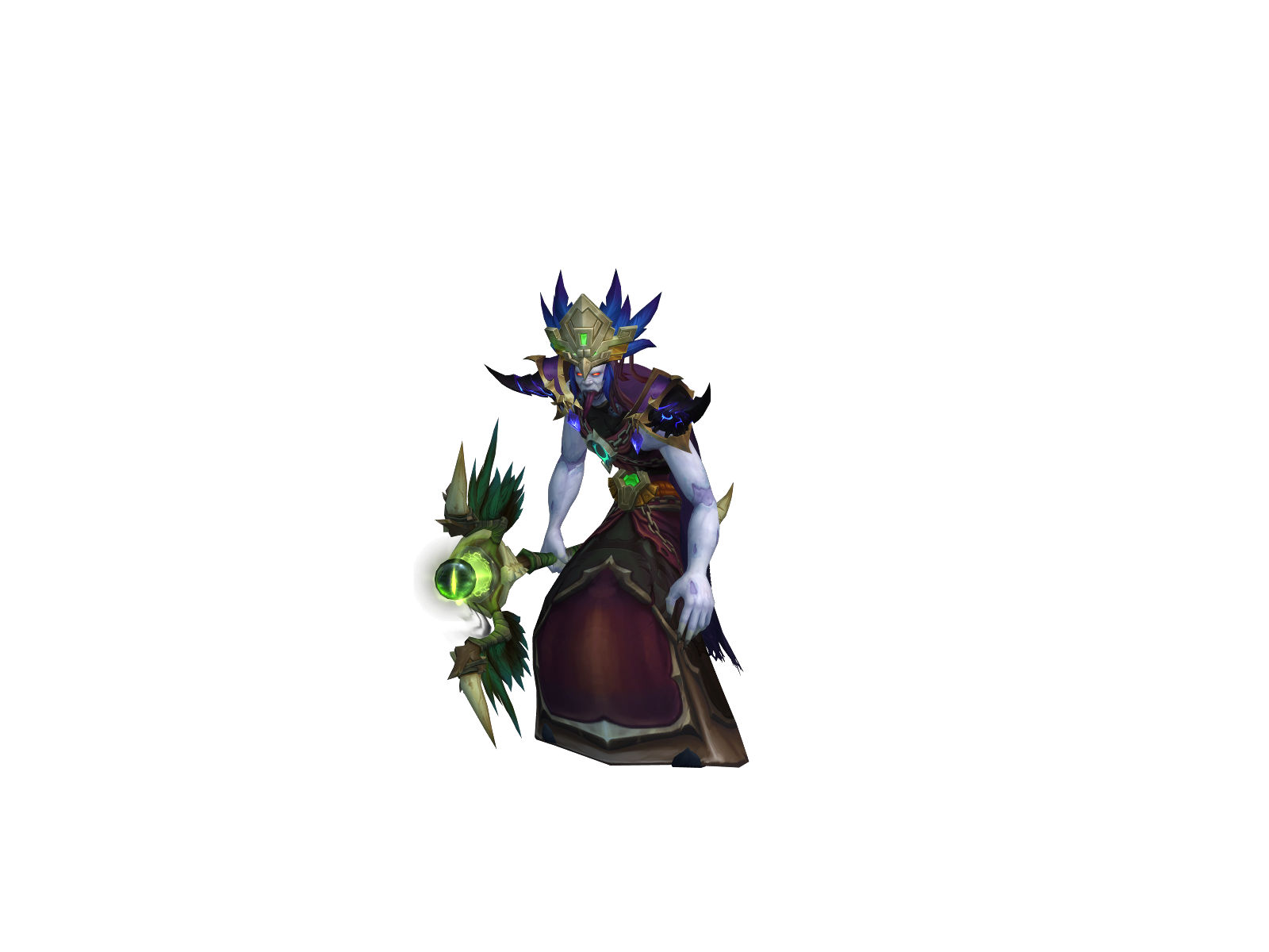 Dyabolo 3D character render