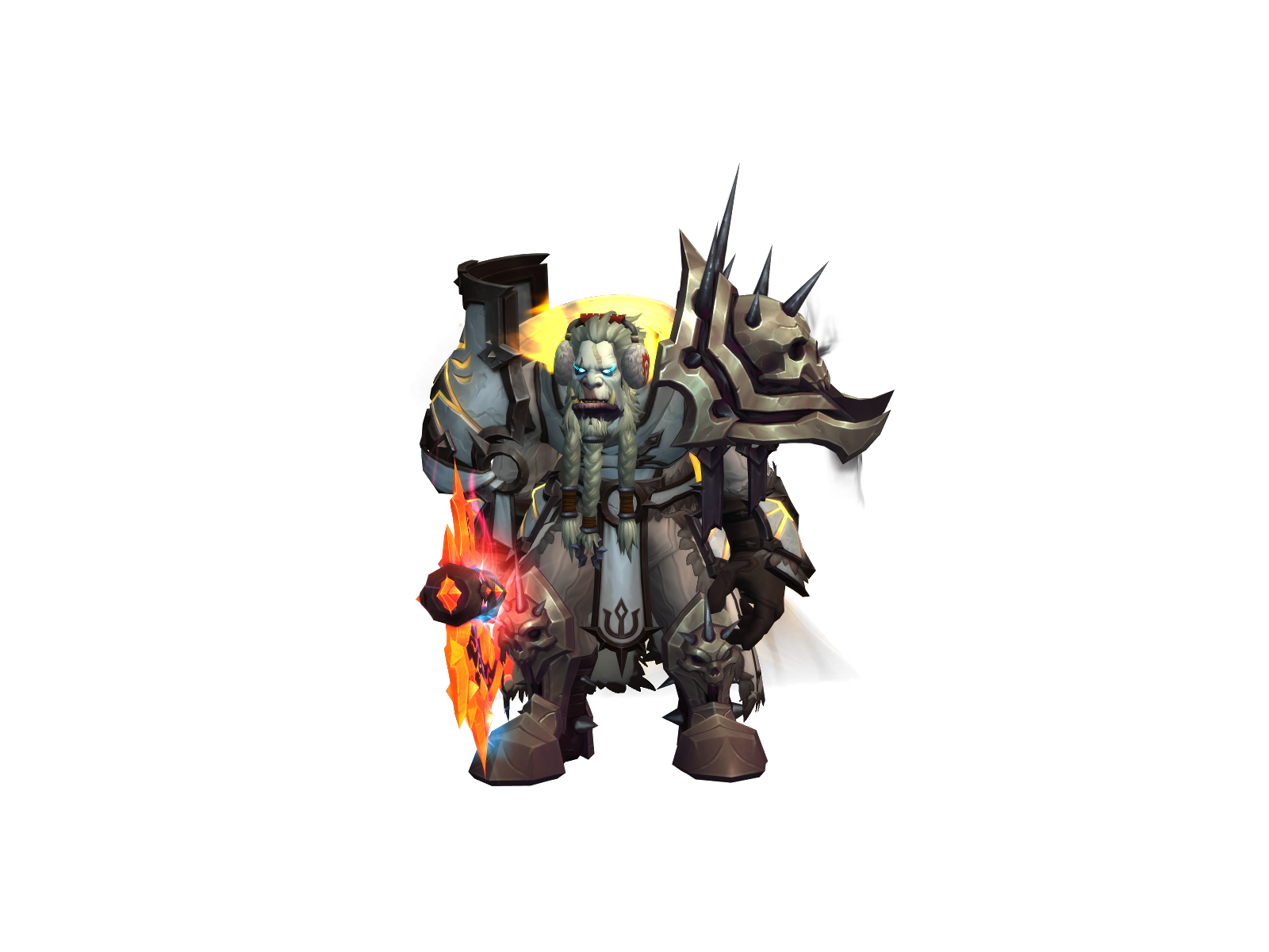 Deathtach 3D character render