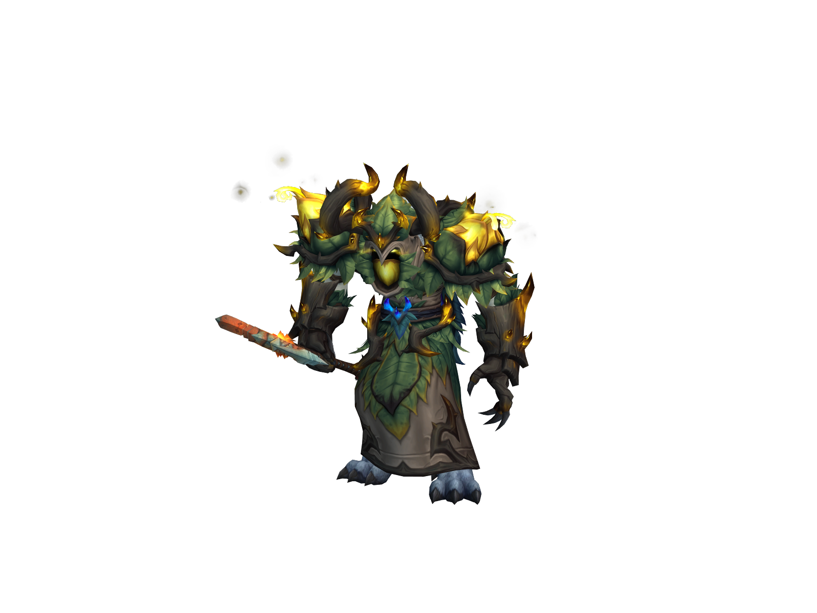 Oldpanther 3D character render