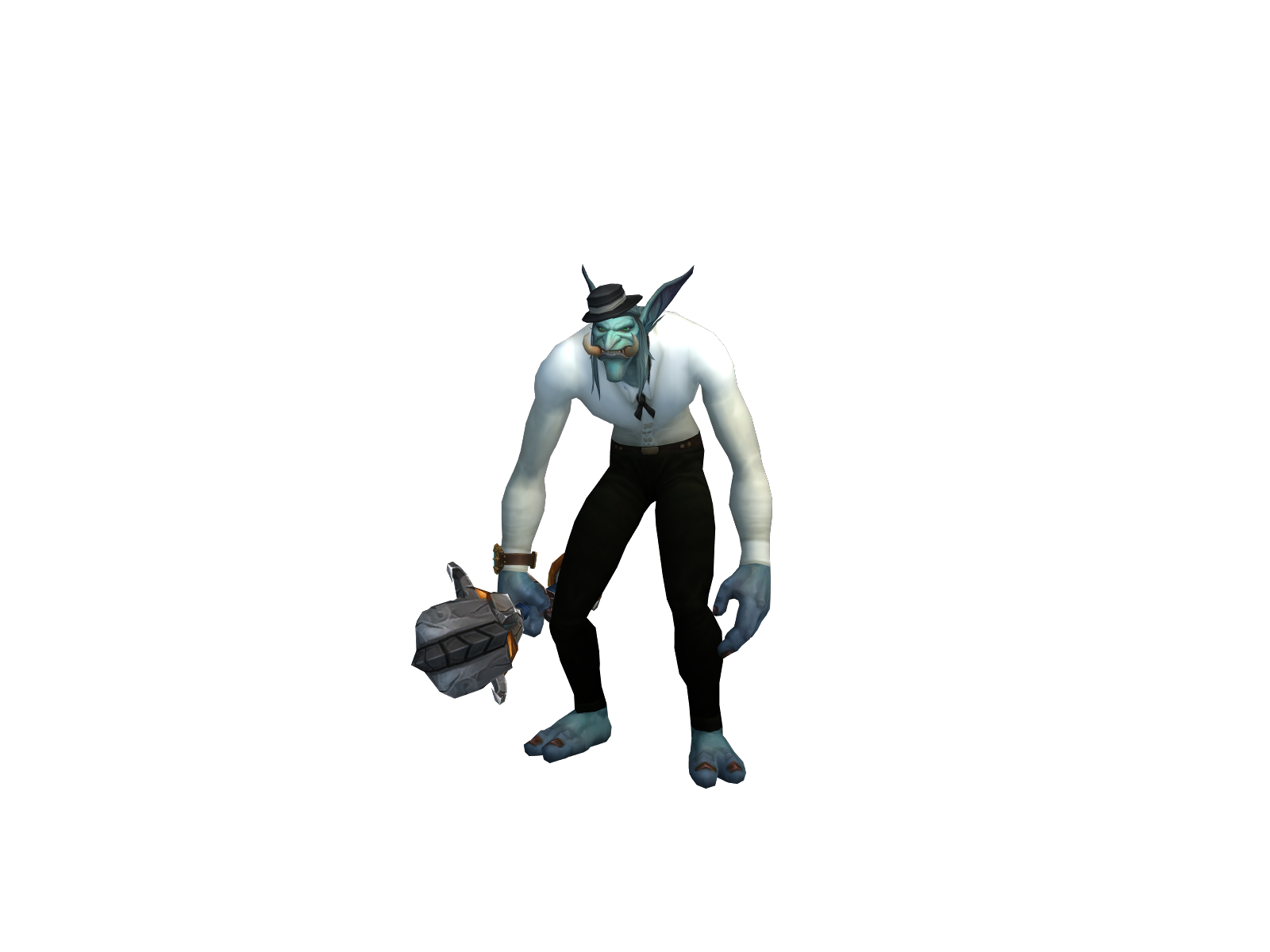 Troilo 3D character render