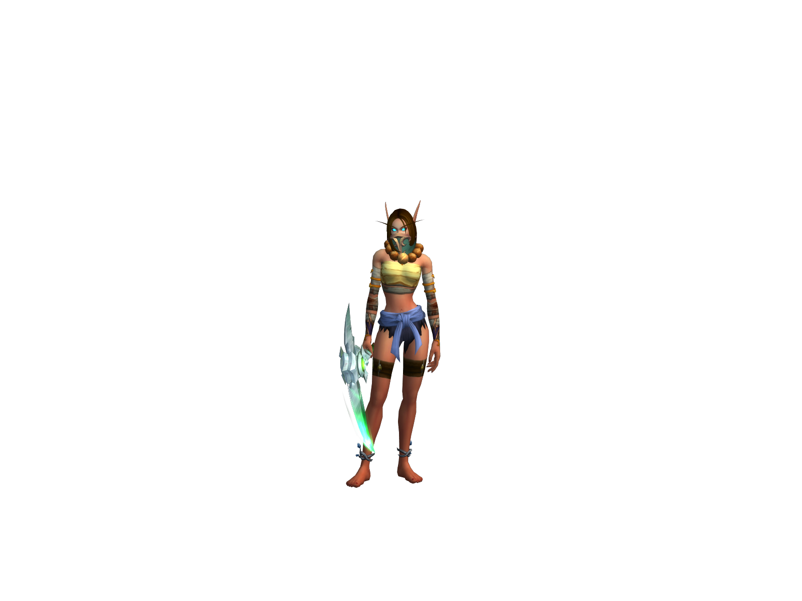 Nekrotitan 3D character render
