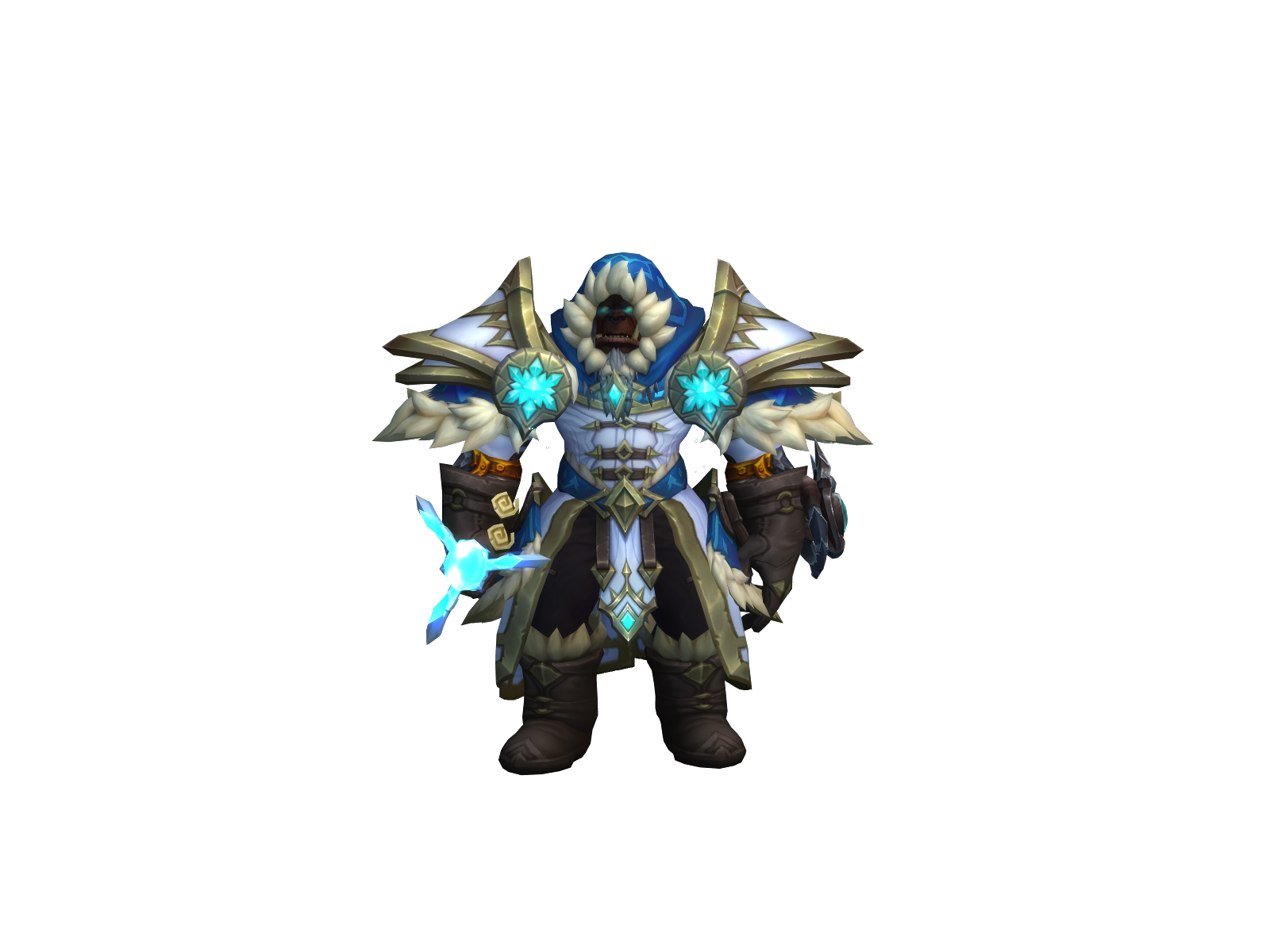 Balúk 3D character render
