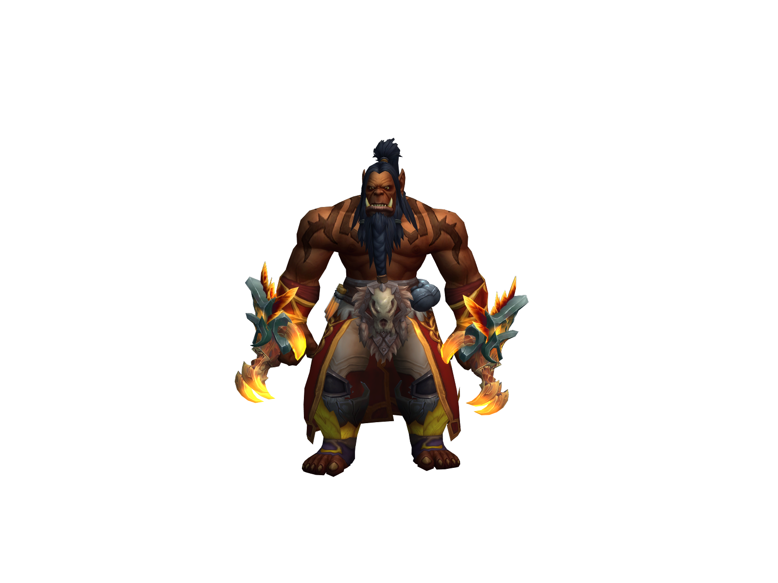 Avathork 3D character render