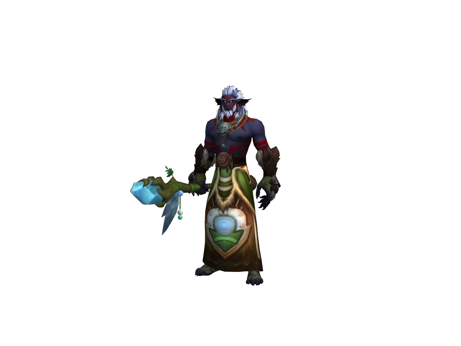 Peludito 3D character render