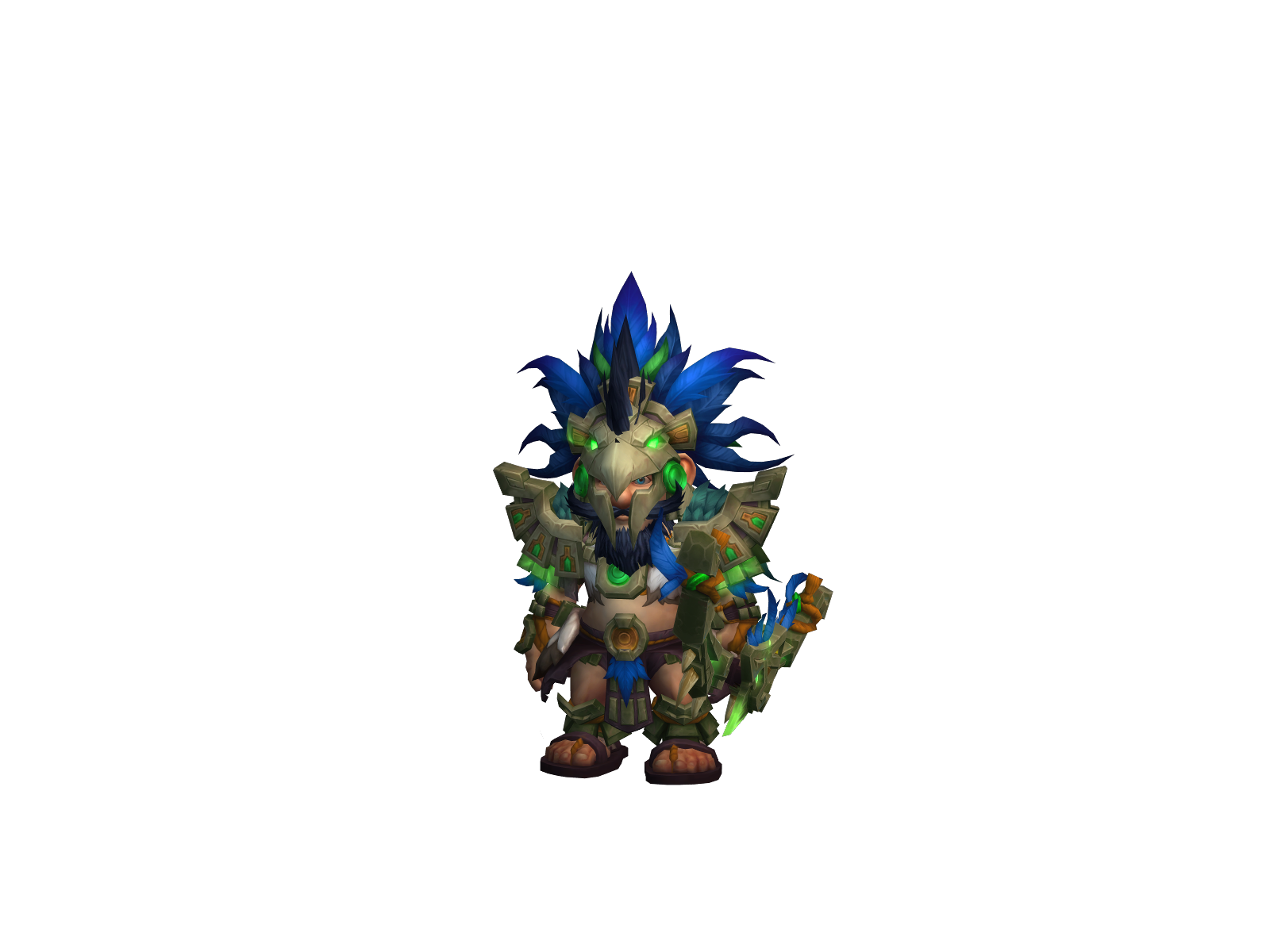 Lhunterh 3D character render