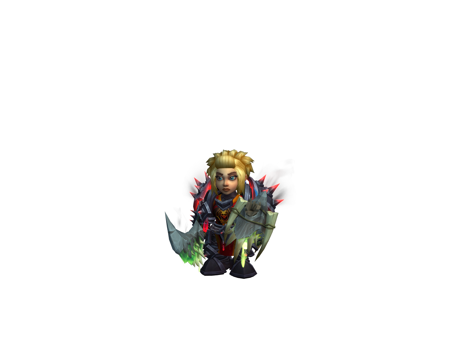 Drych 3D character render