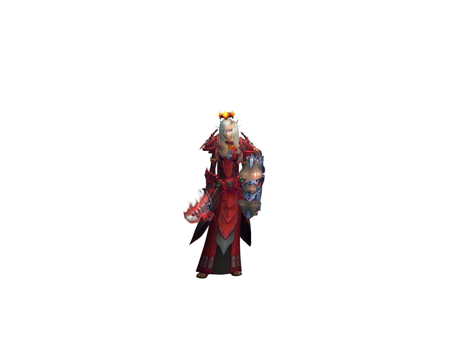 Neydà 3D character render