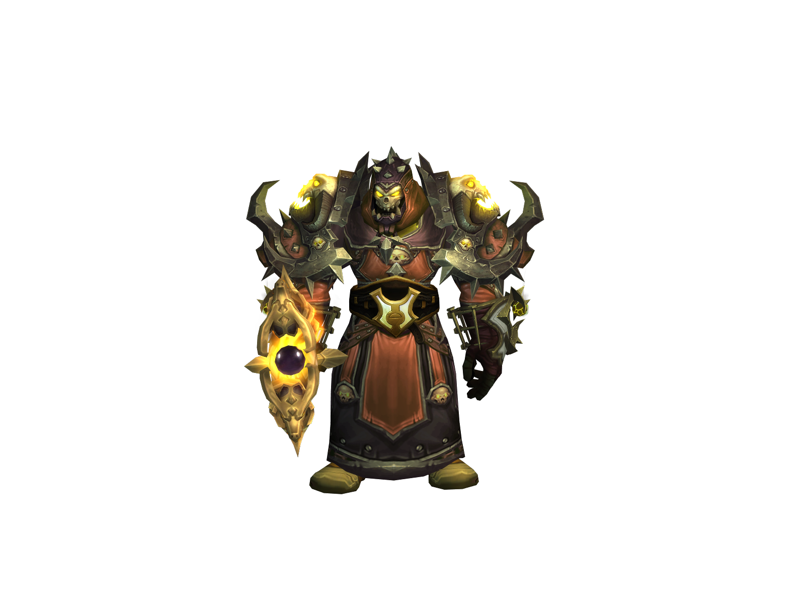 Haauk 3D character render