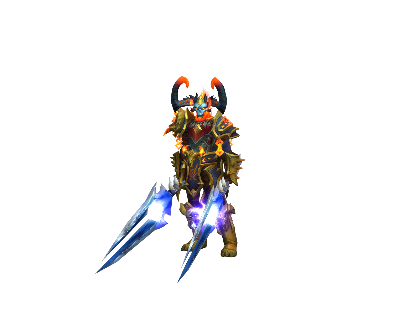Goldenhazard 3D character render