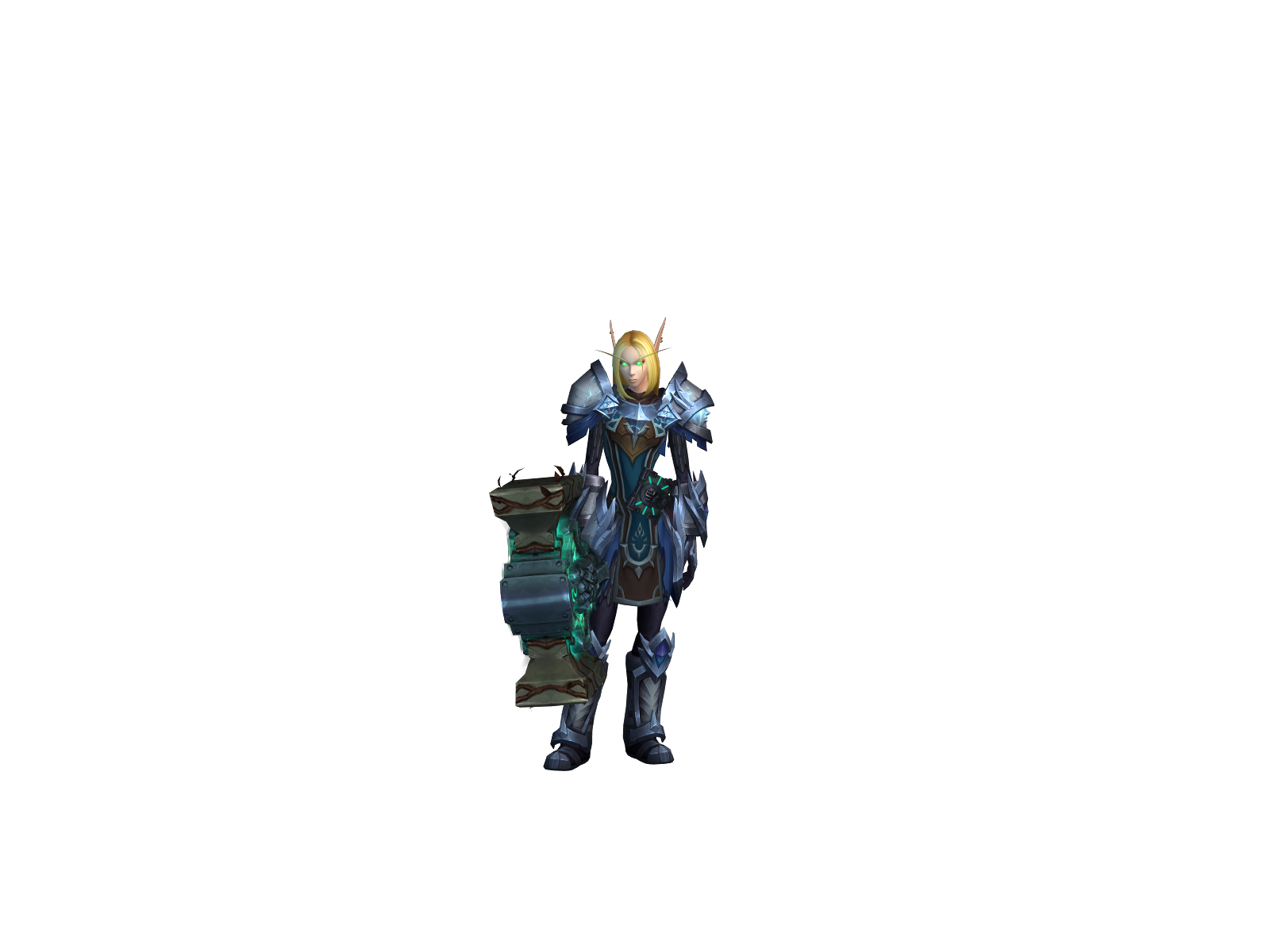 Krelya 3D character render