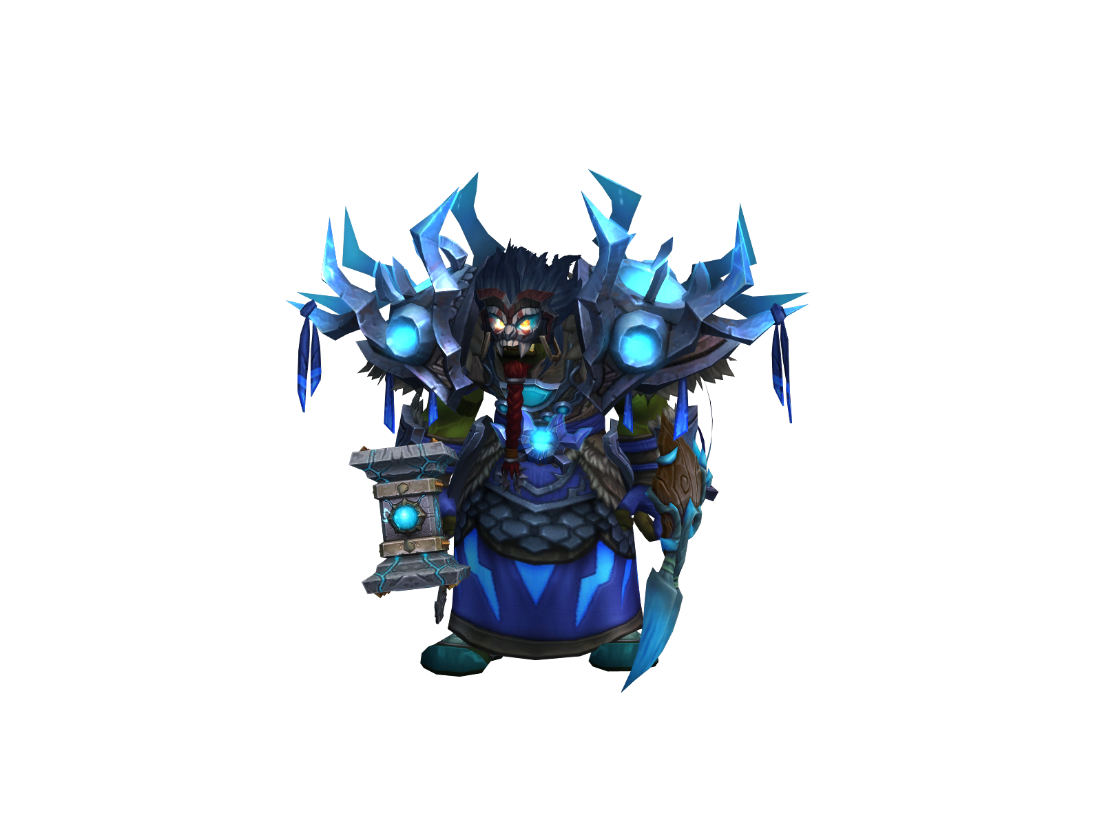 Noobqt 3D character render