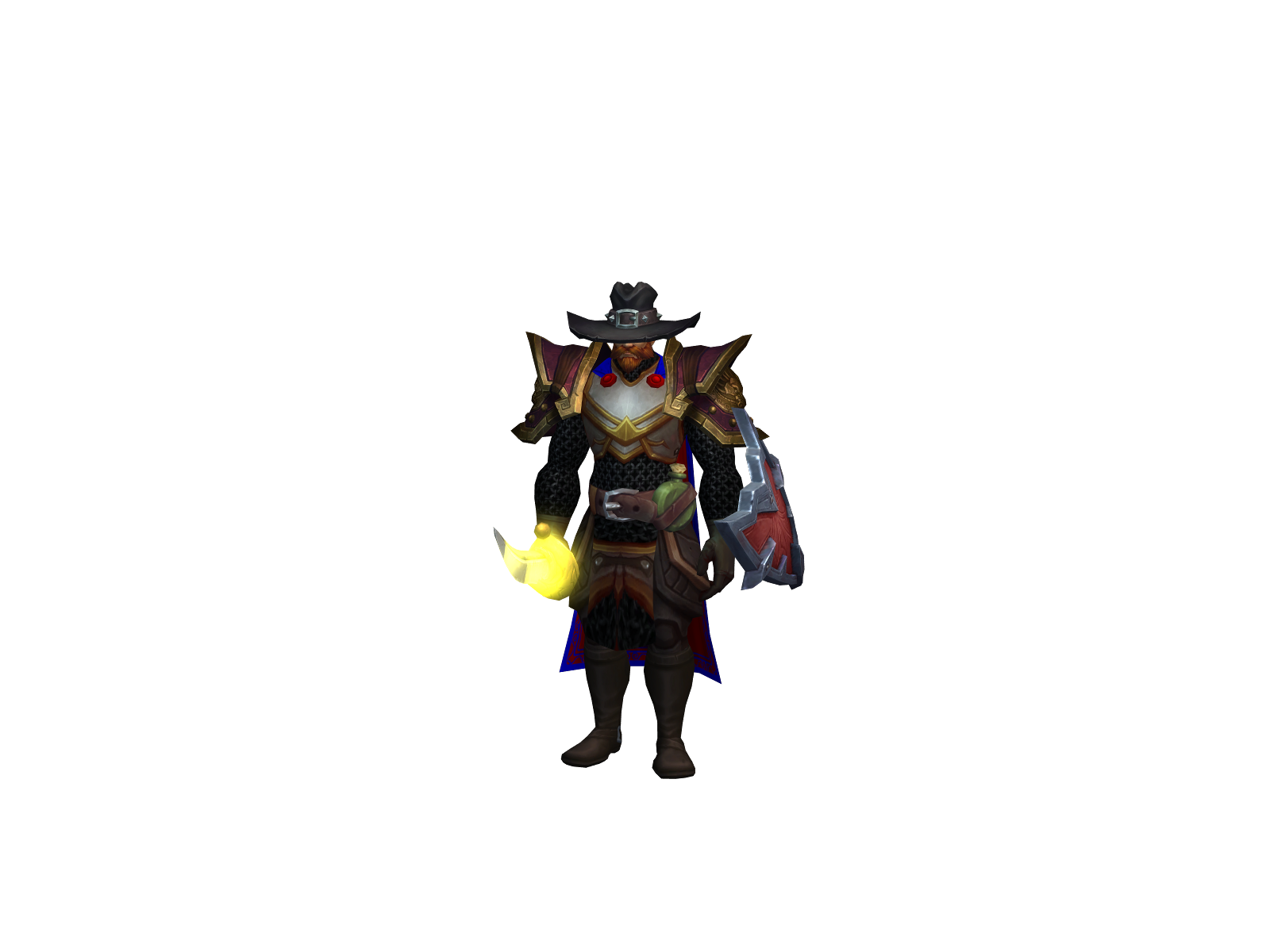 Evêrard 3D character render