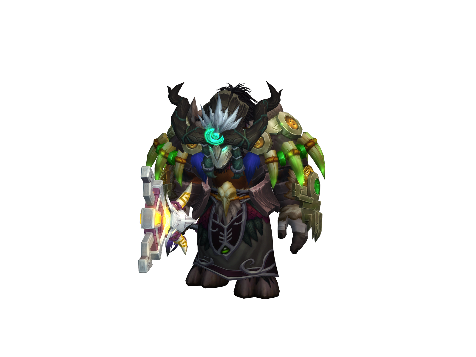 Tiburonn 3D character render