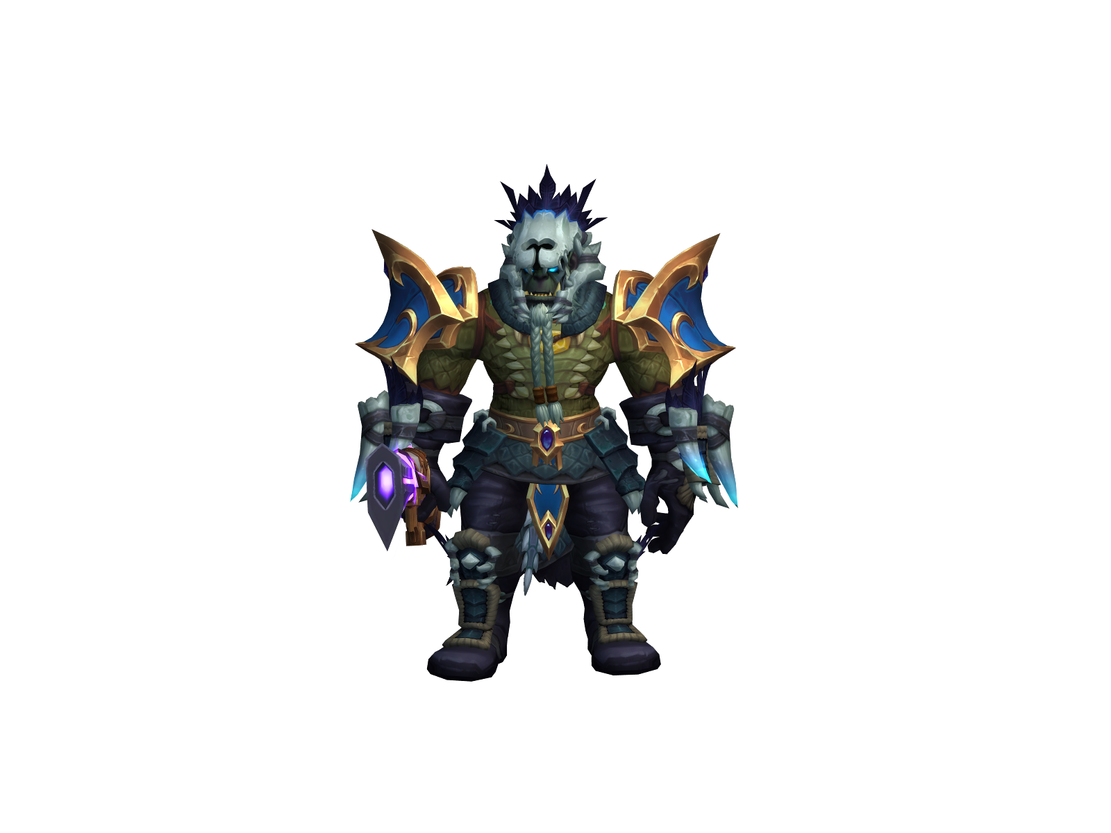 Vandrako 3D character render
