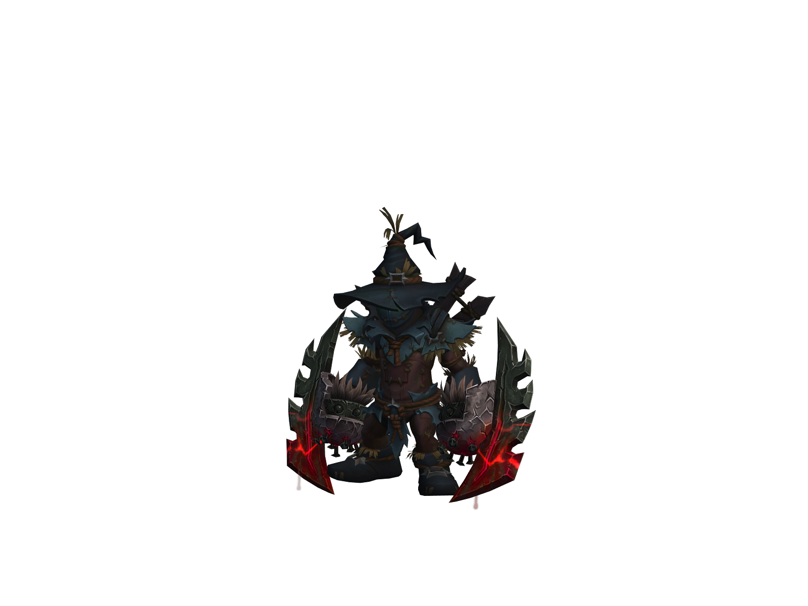 Birdman 3D character render