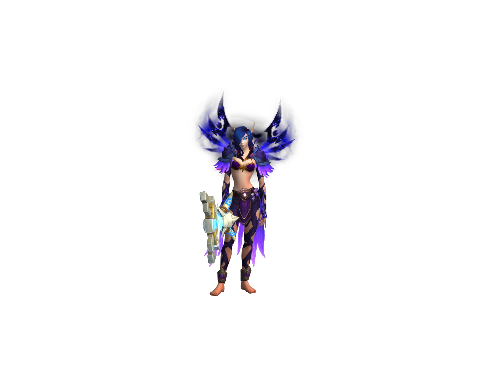 Neivä 3D character render