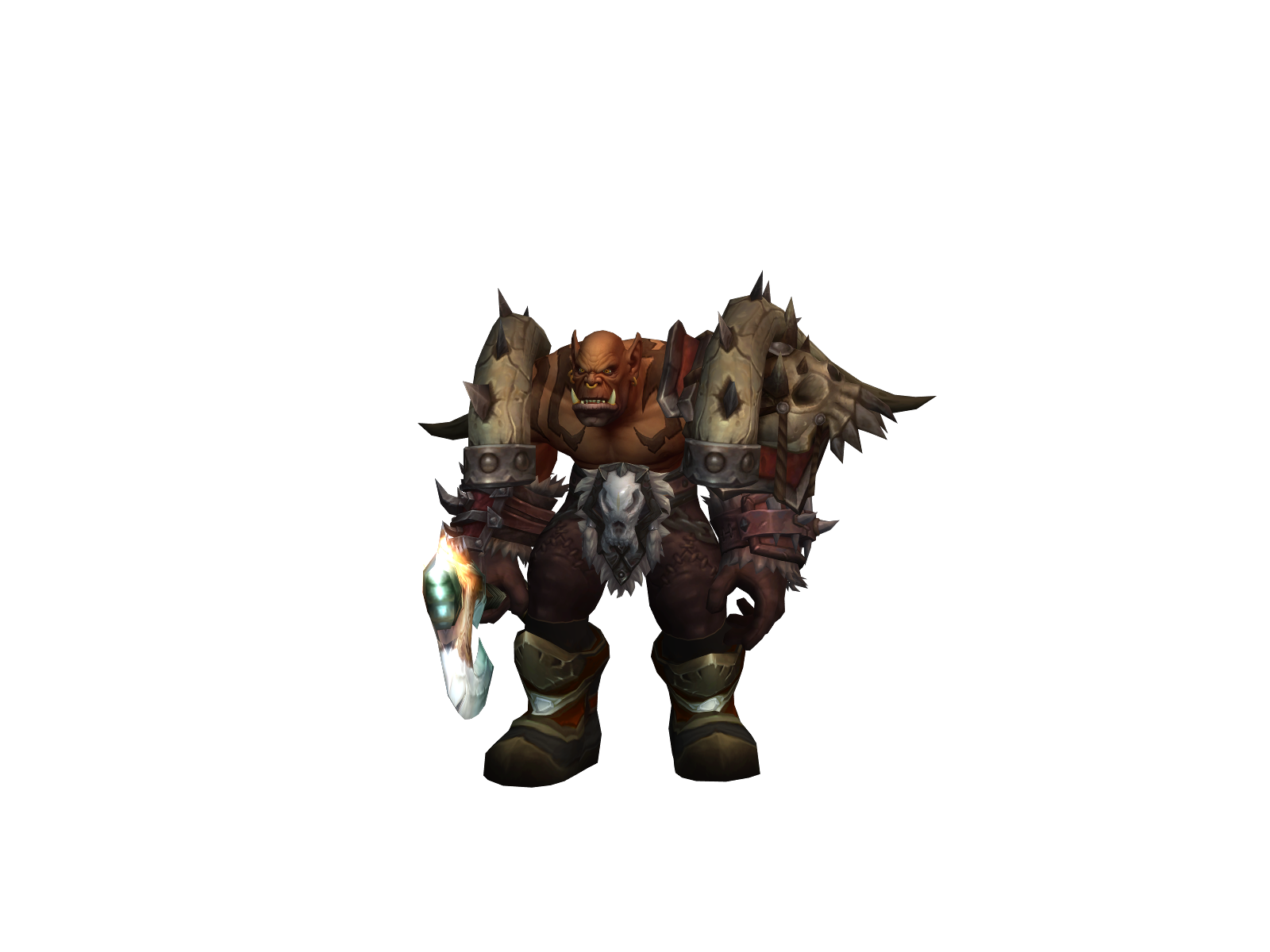 Gàrrósh 3D character render
