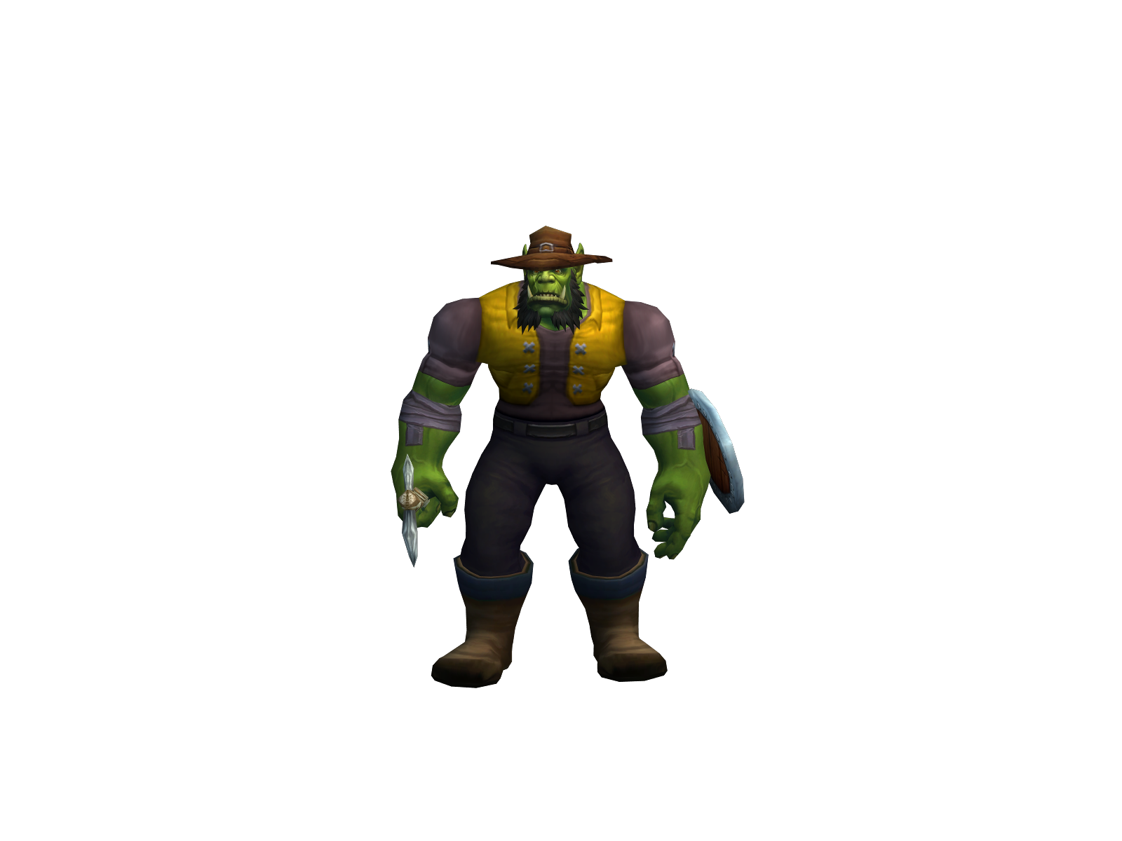 Hrodgar 3D character render