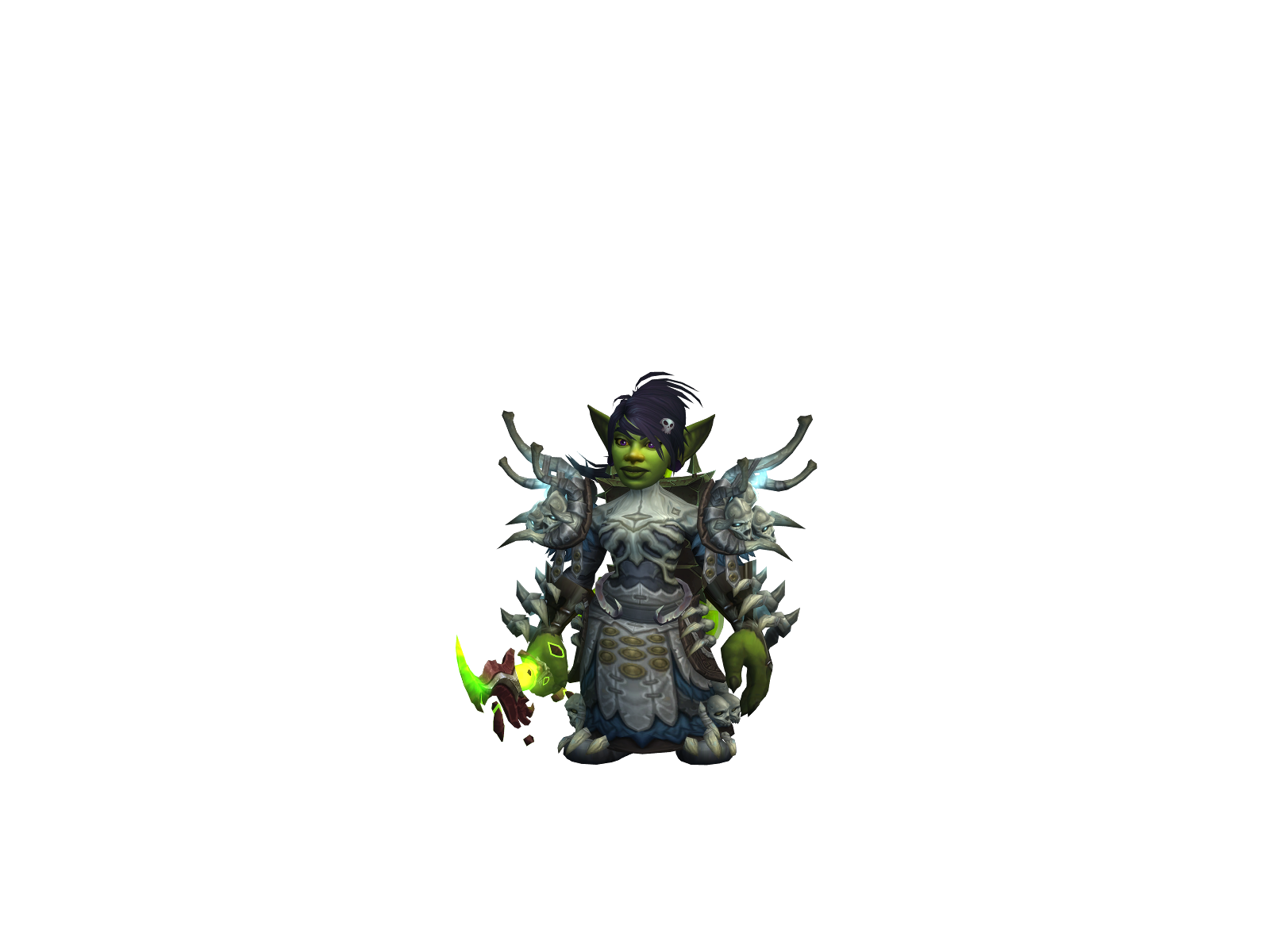 Malüja 3D character render