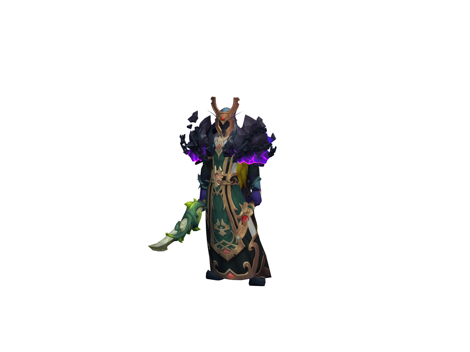 Felthuzat 3D character render