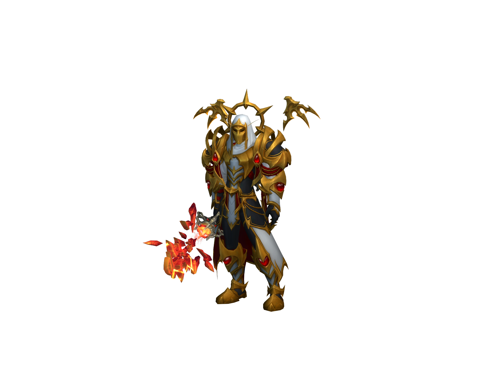 Ephelión 3D character render