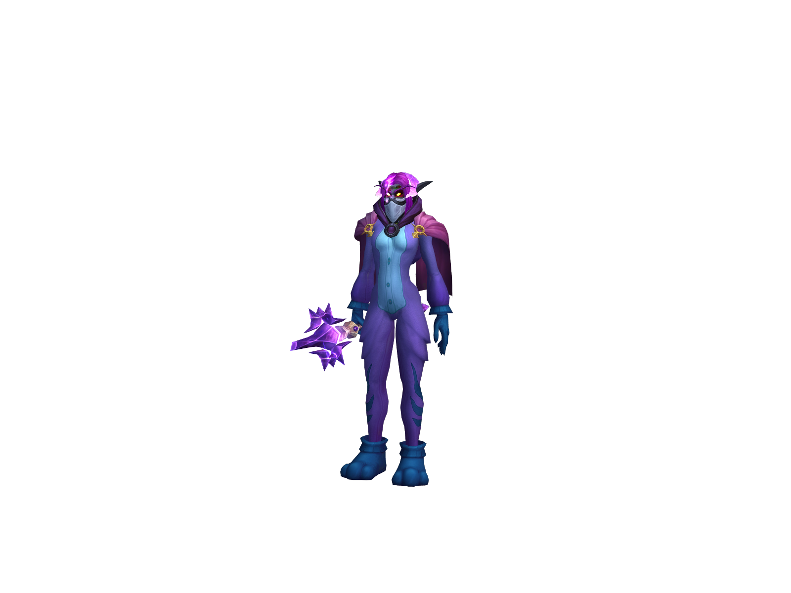 Carav 3D character render