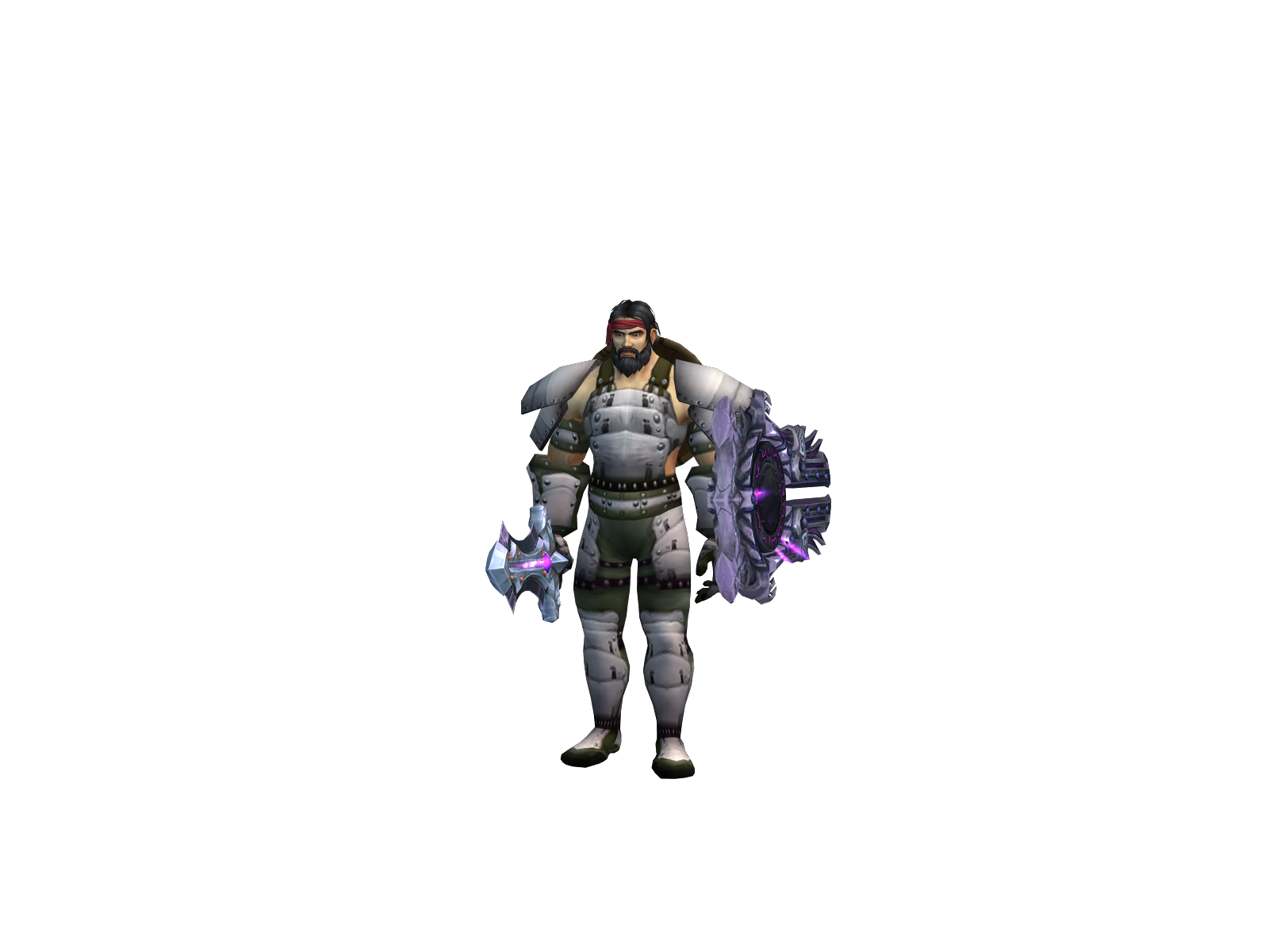 Zazamoukh 3D character render