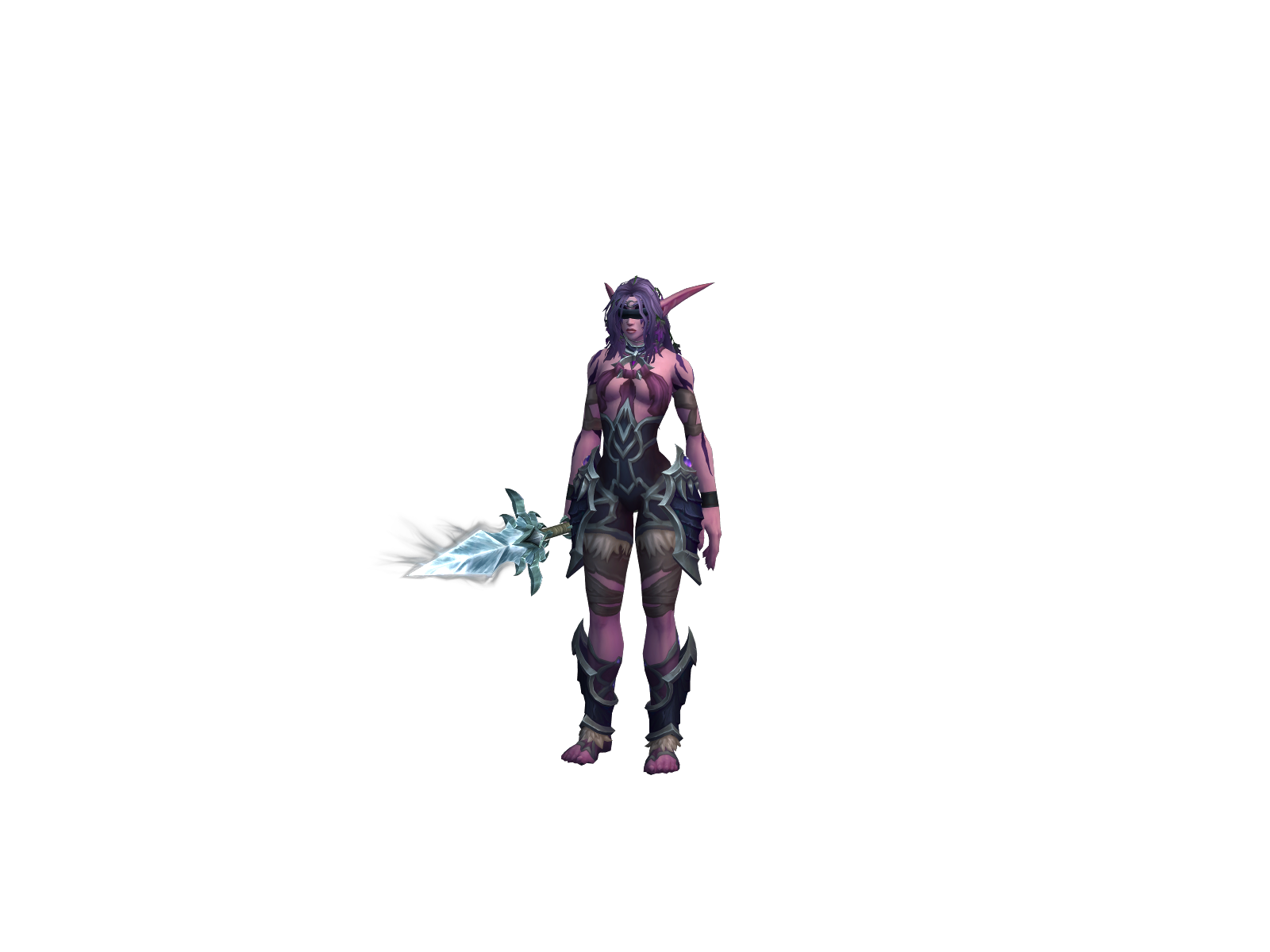 Druxis 3D character render