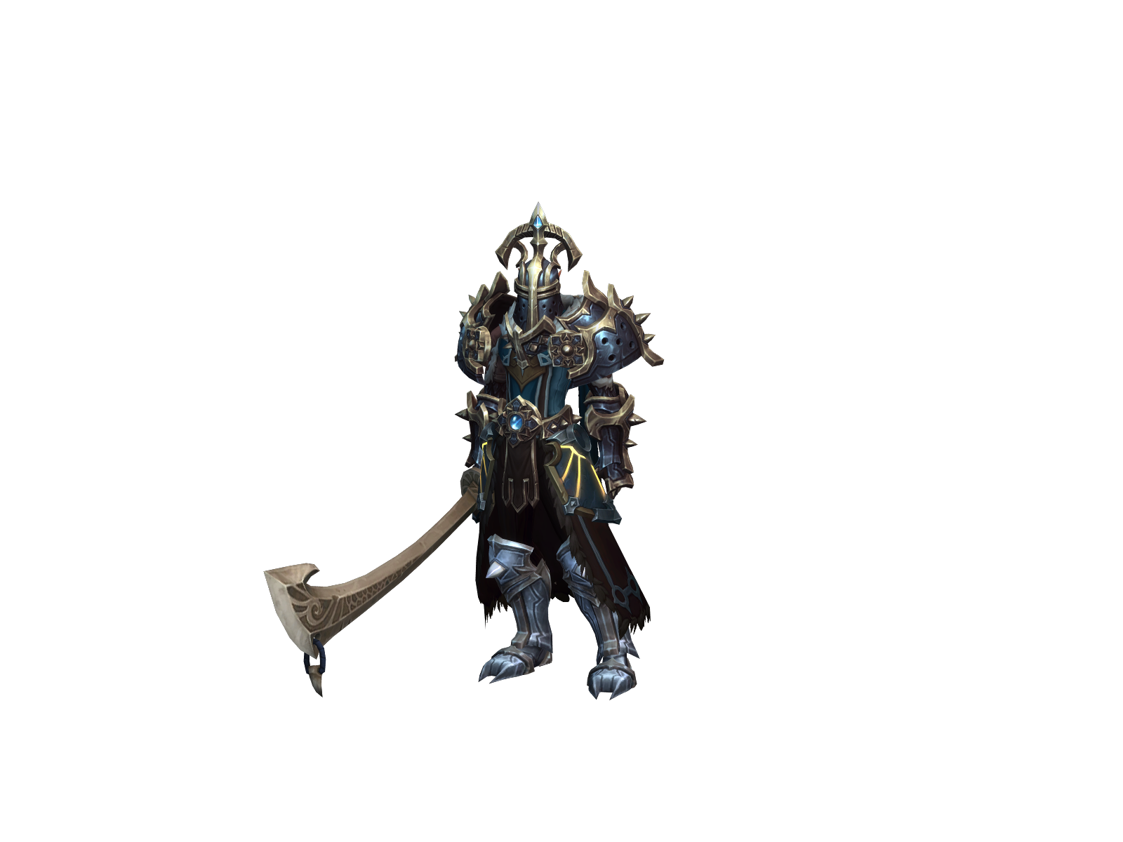 Terrible 3D character render