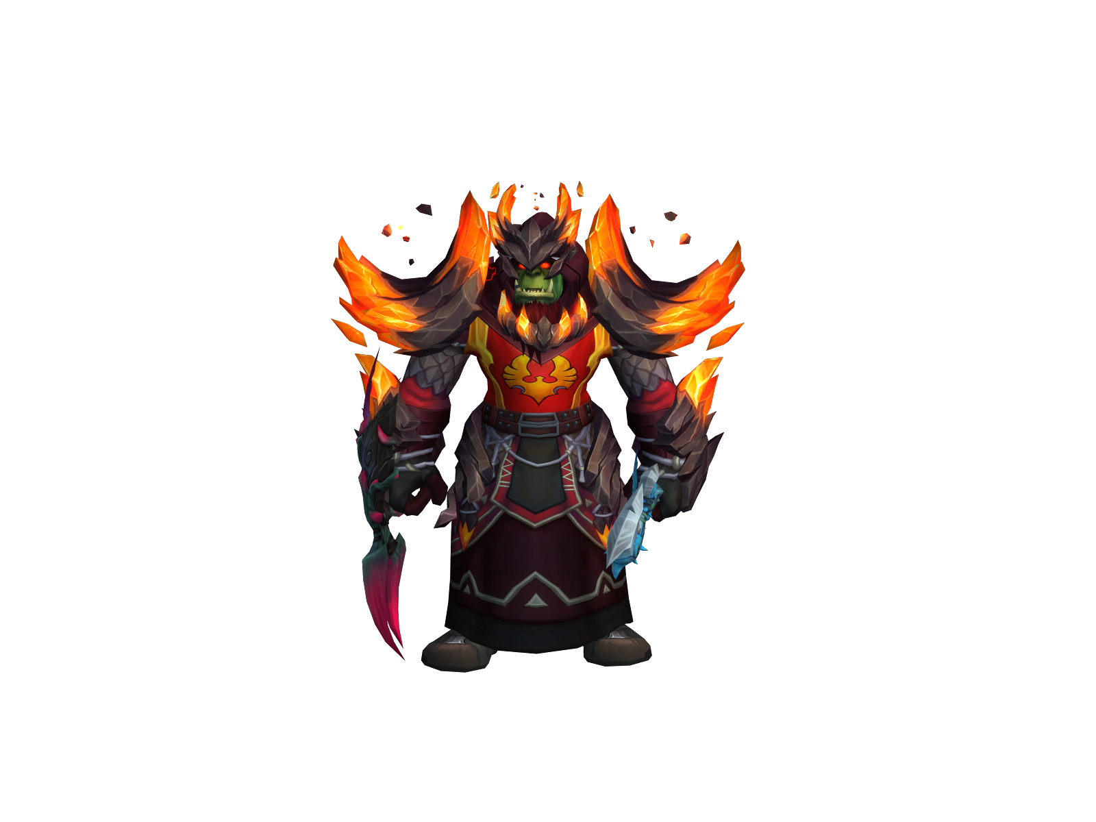 Nemøs 3D character render
